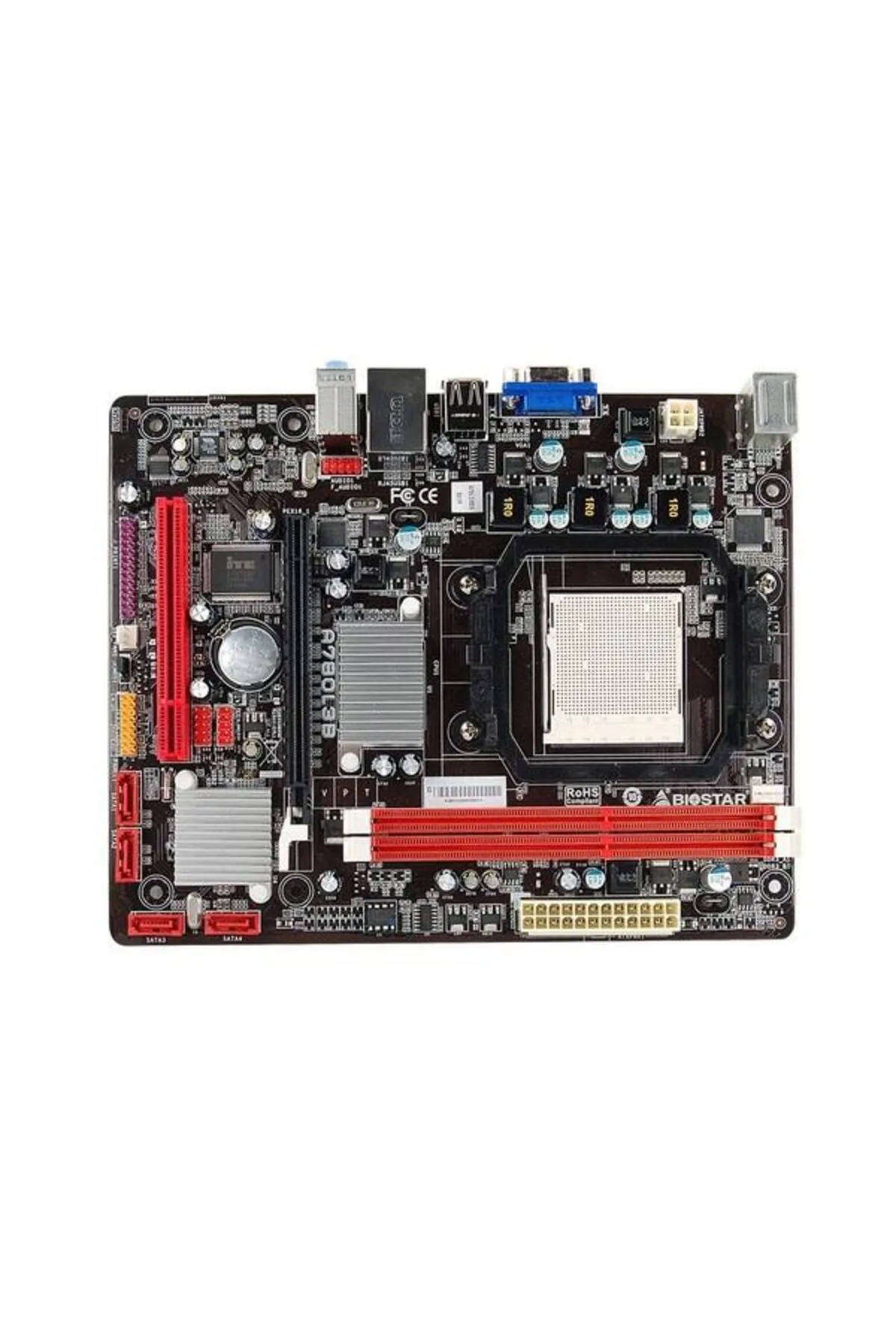 Biostar A780l3b Ddr3 Pcıe 16x V2.0 Am3 Matx Fx Işlemcileri Desteklemez