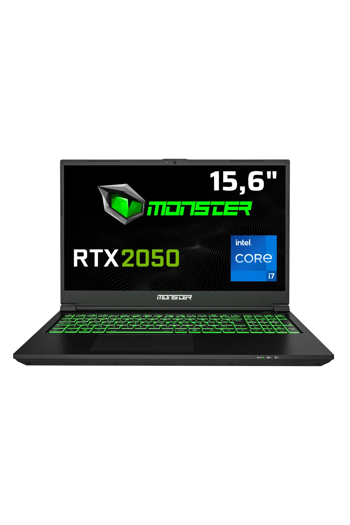 Monster Abra A5 V21.3.2 Intel Core i7 12700H 32 GB RAM 1 TB SSD 4 GB RTX 2050 FreeDOS 15,6" FHD 144 Hz