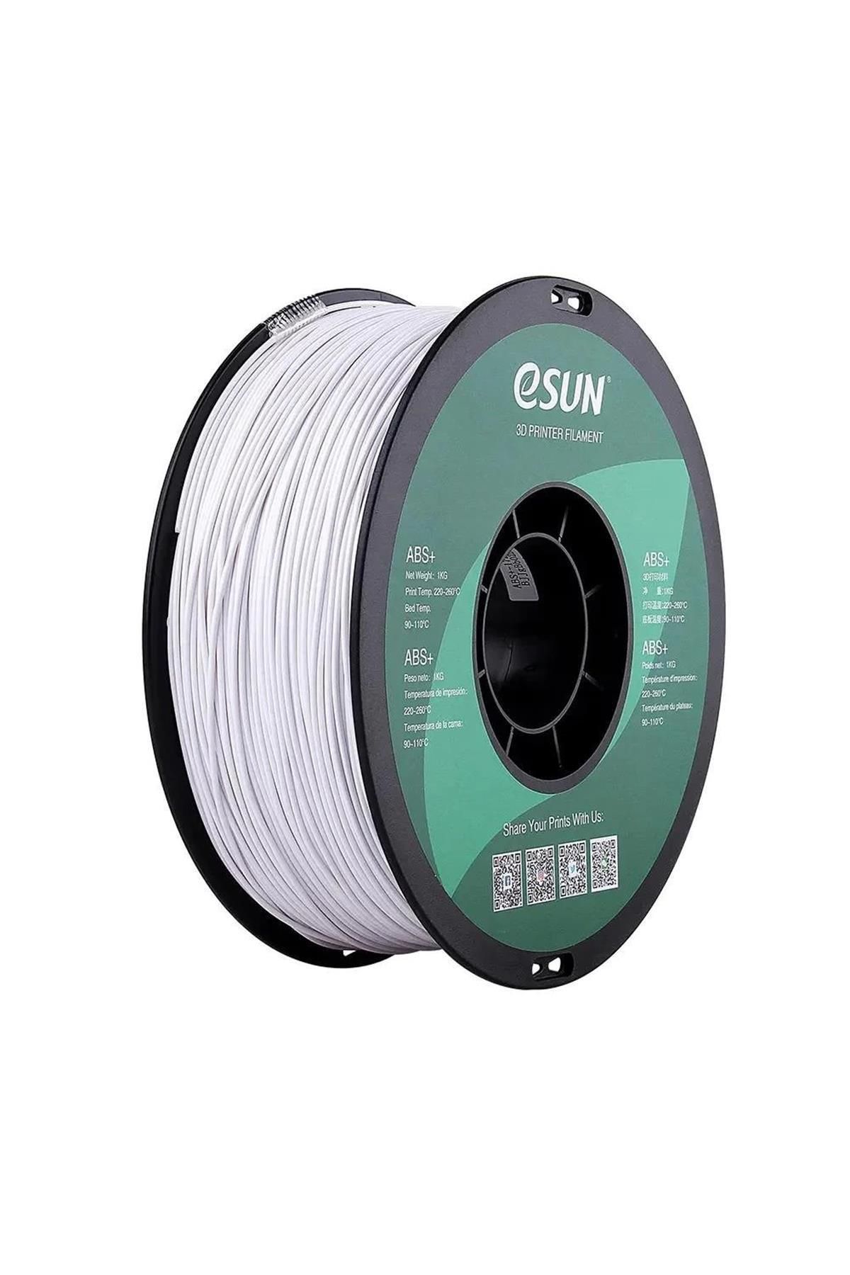 eSun Abs+ Filament Soğuk Beyaz 1,75mm 1Kg