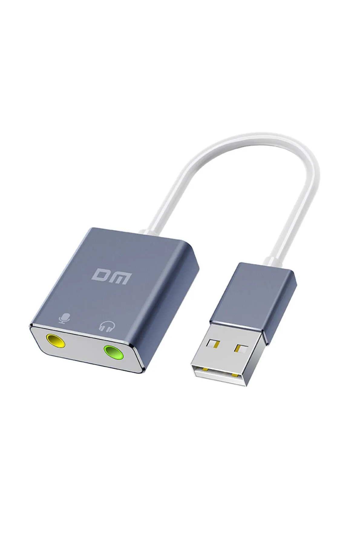 DM Ad076 Harici 7.1 Kanal 3.5mm Mikrofonlu Usb Ses Kartı