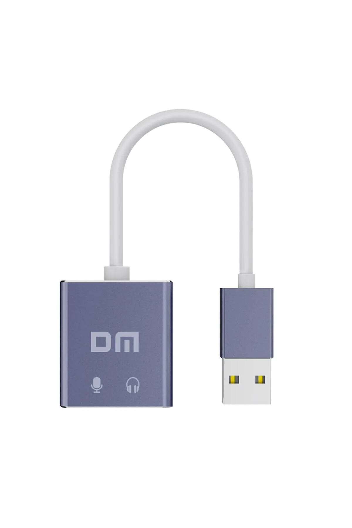 DM Ad076 Harici 7.1 Kanal 3.5mm Mikrofonlu Usb Ses Kartı