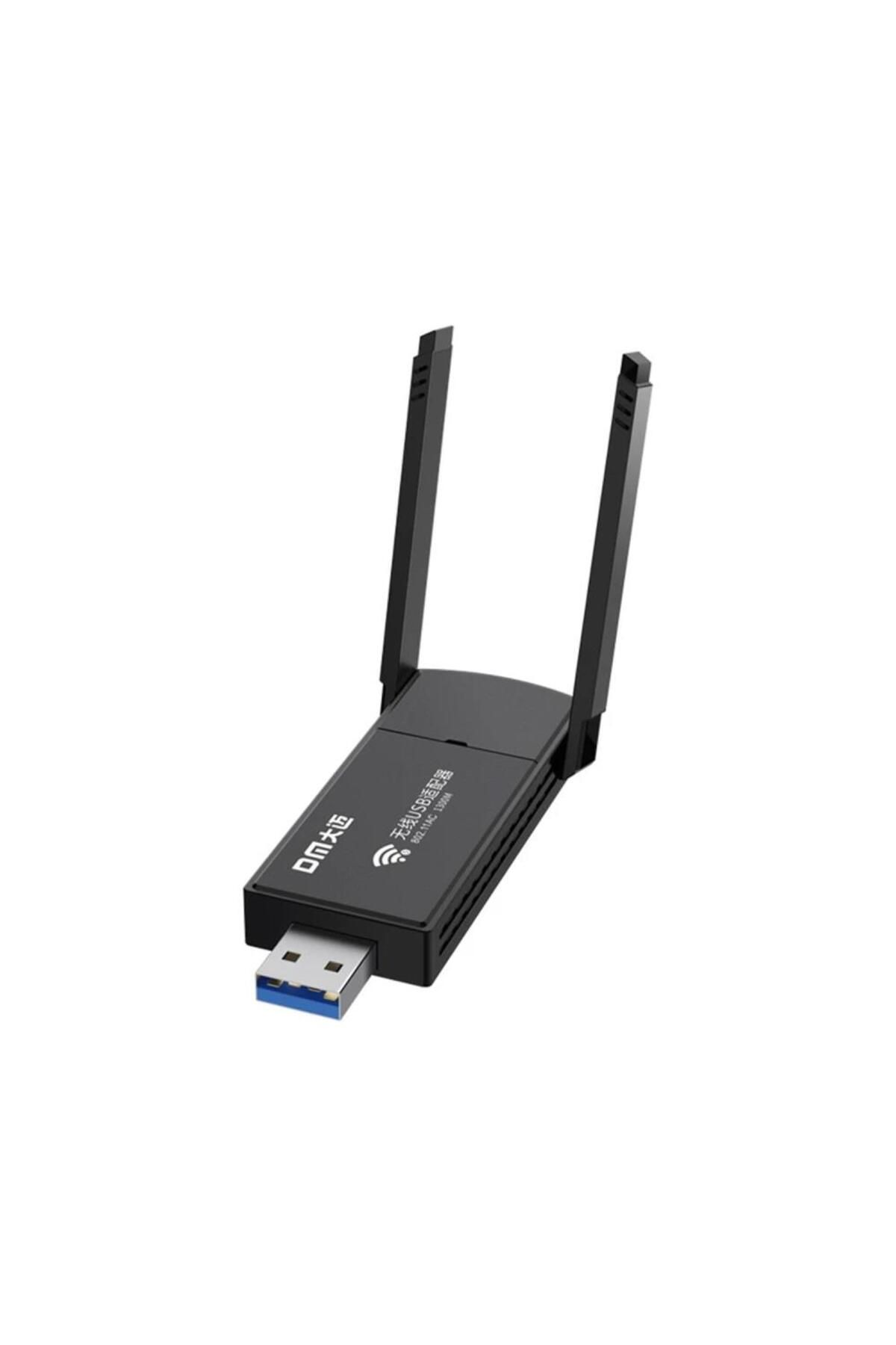 DM Ad085 1300 Mbps Dual Band 5.8ghz Usb Wireless Adaptör Wifi Alıcı Verici Access Point