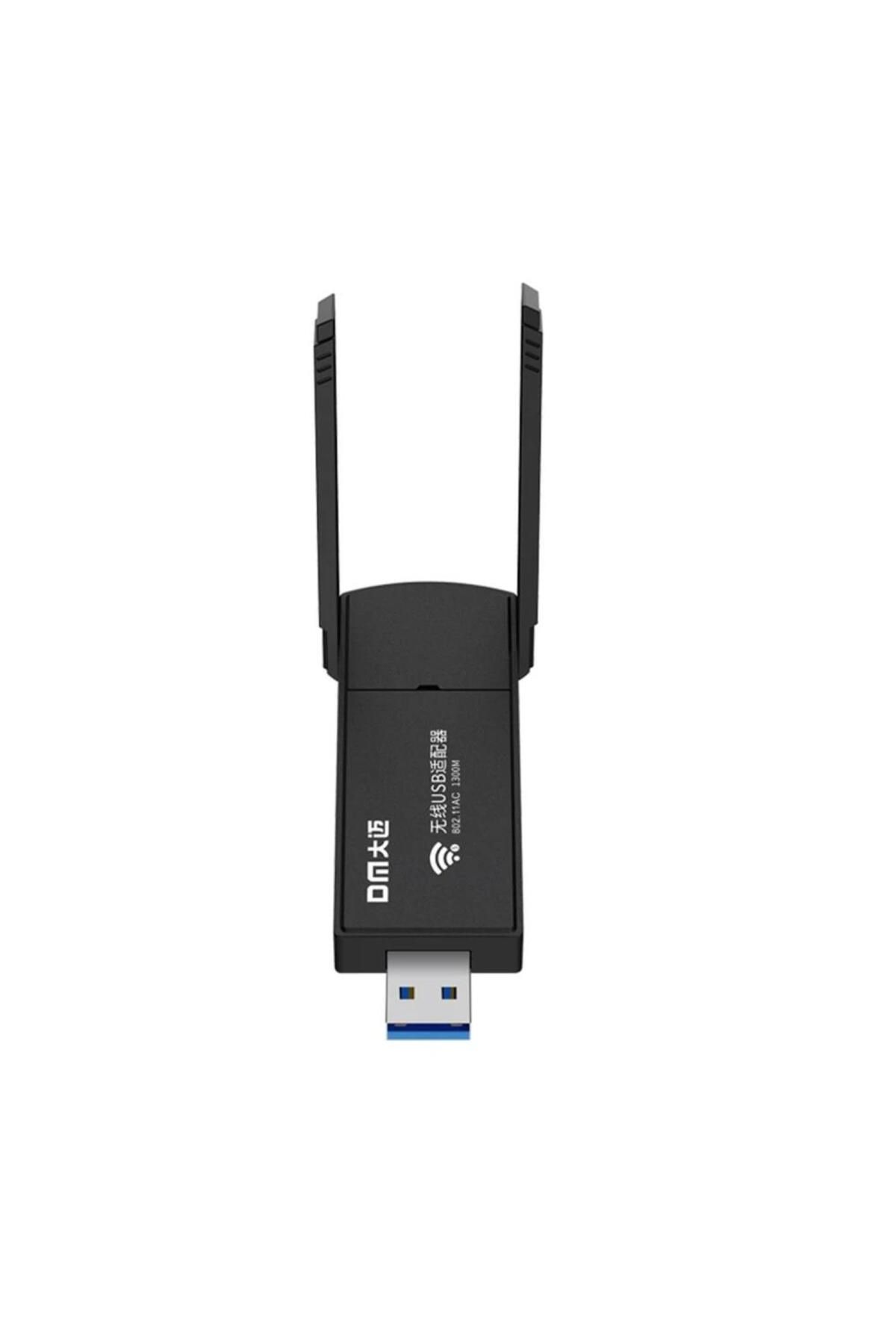 DM Ad085 1300 Mbps Dual Band 5.8ghz Usb Wireless Adaptör Wifi Alıcı Verici Access Point