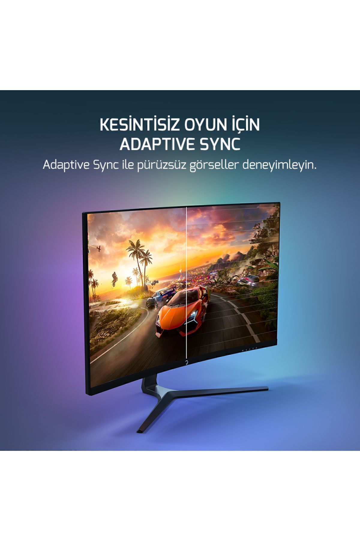 teknotrust A'dan G'ye Vivid T50 27 Curved Rgb 180hz 0.5ms 1500r 2x Speaker Va Gaming Monitör (SIFIR ÖLÜ PİKSEL