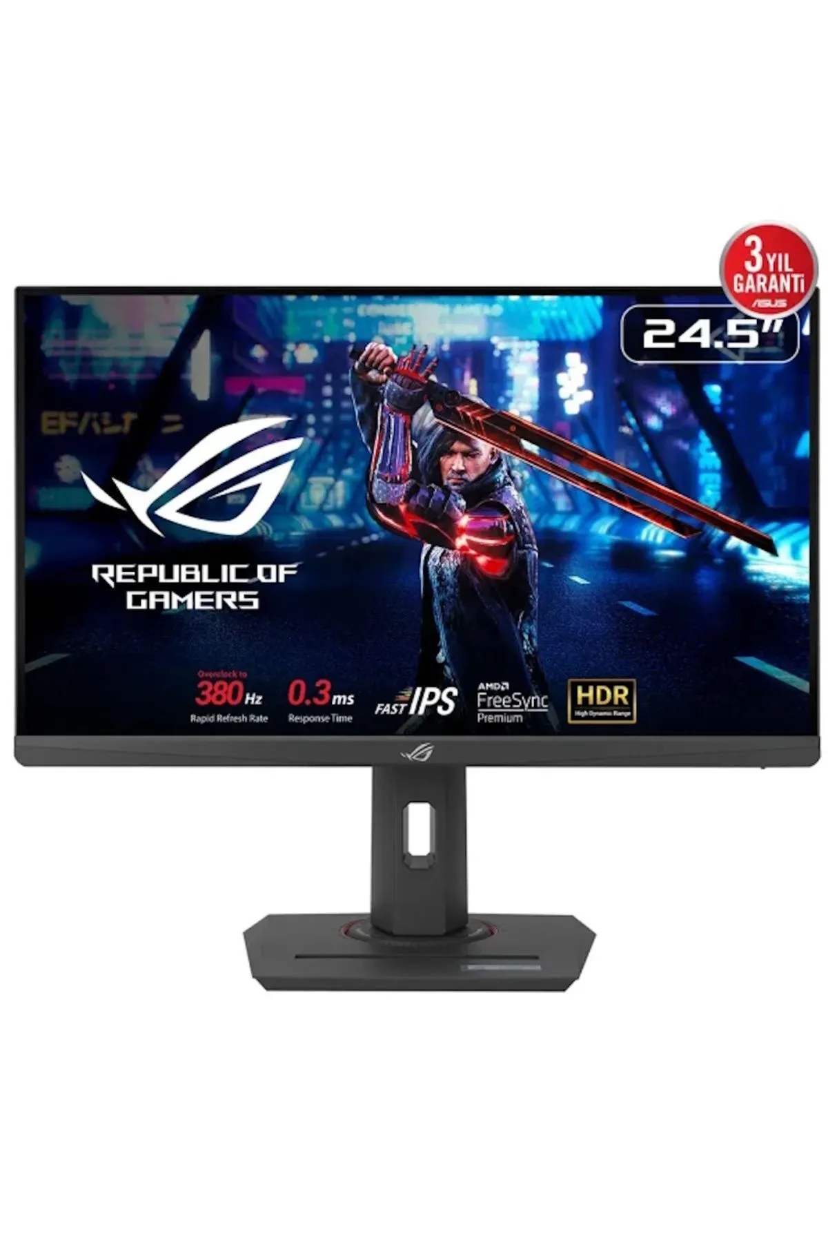 teknotrust Adaptive Sync Rog Strix Xg259qns 24.5 Inç 380hz 0.3ms Full Hd Adaptive Sync Fast Ips Esports Gaming