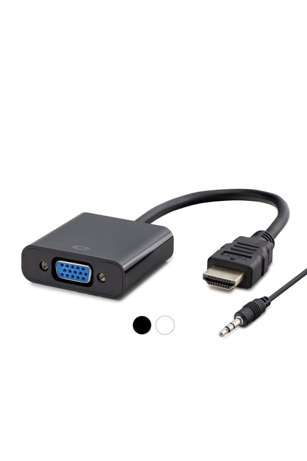 Taky Adaptör Çevirici Hdmı To Vga + Sesli Çevirici Adaptör