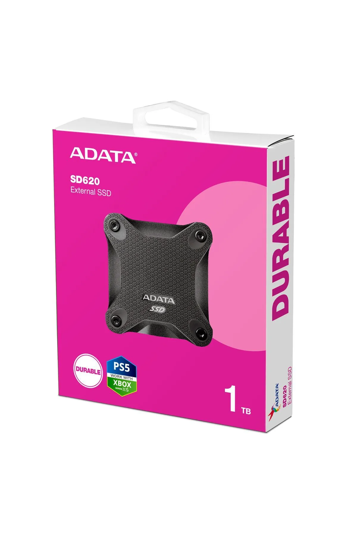 Yerli Adata 1 TB Siyah Taşınabilir Usb 3.2 Gen2 1 TB Ssd Harici Disk