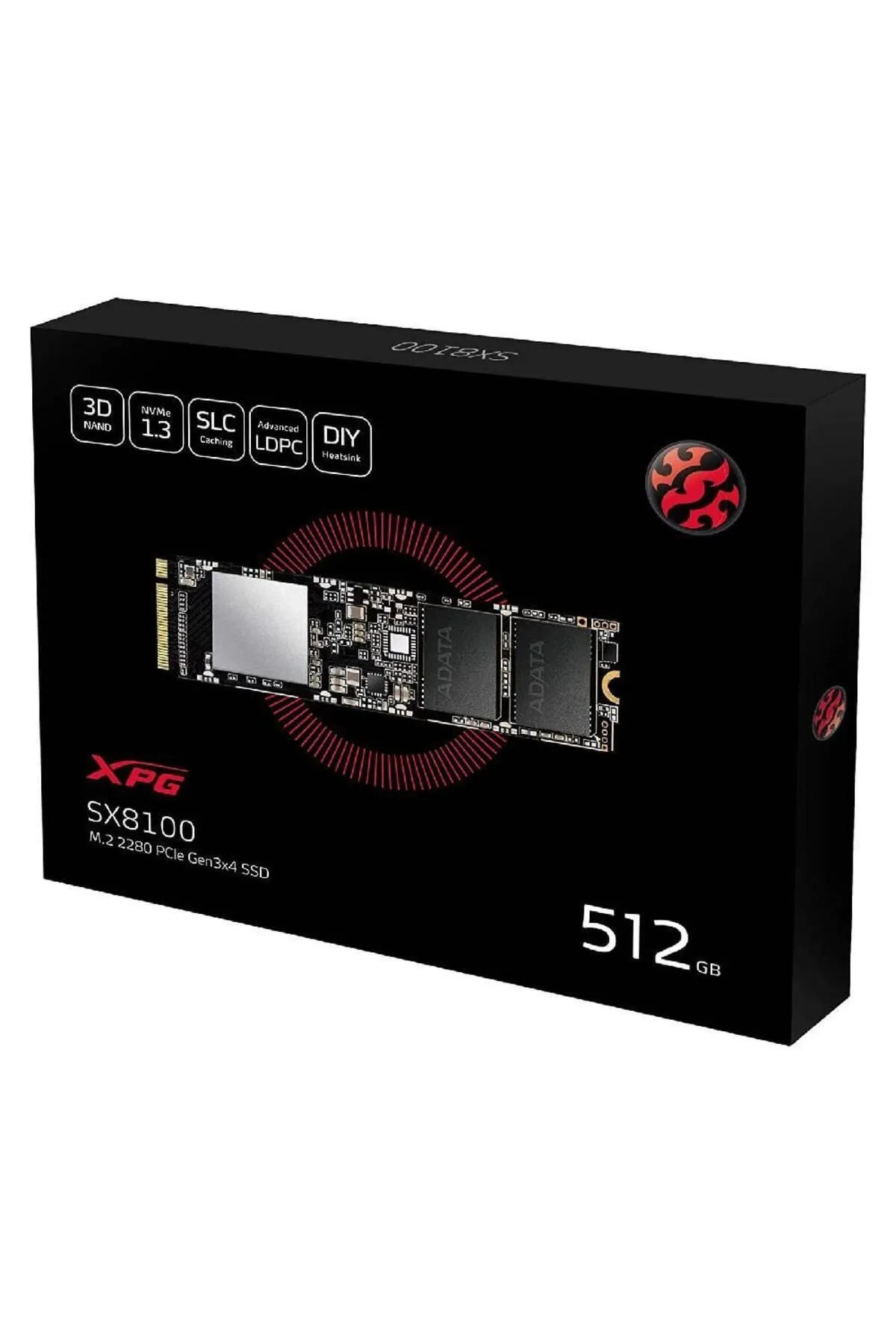 XPG Adata 512gb Sx8100np Pcıe M.2 3500-3000mb/s Flash Ssd