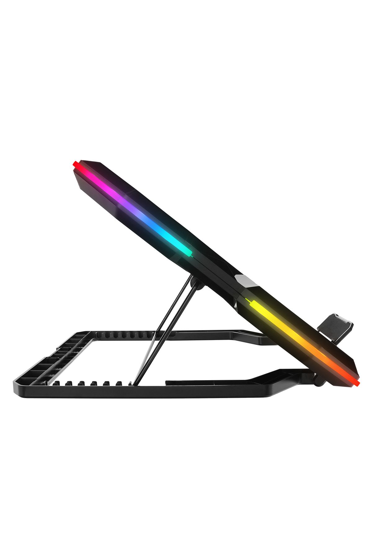 Rampage Addison Rampage AD-RC13 BELLATRIX Siyah 5 Fan 2 USB RGB Işıklı 15"-17" Notebook Soğutucu Stand