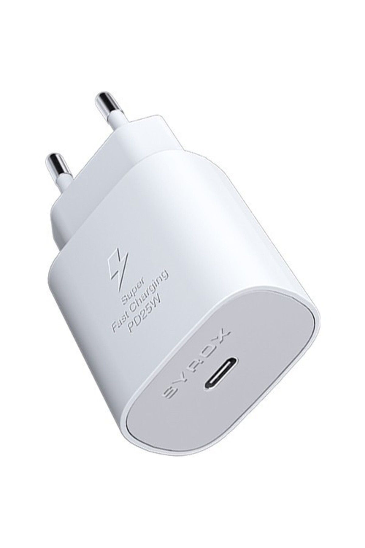 Syrox Advanced Security Features Supreme Power Delivery Charge Adapter 25W_(Kablosuz Paketi Kablo Yok)