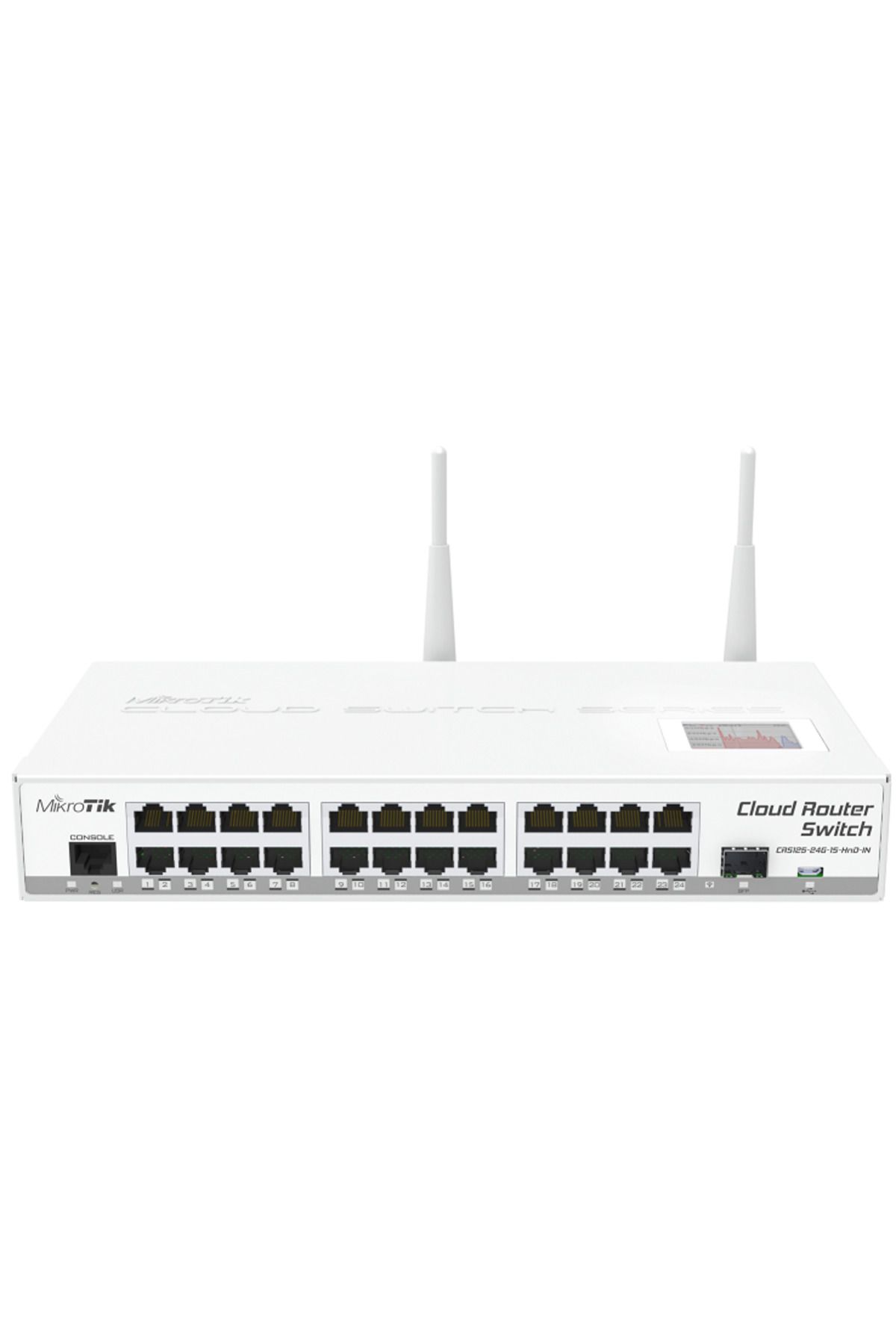 Genel Markalar AE1010 cloud router switch l3 / 24 port gigabit 1 sfp 2.4ghz wireless crs125-24g-1s-2hnd-in