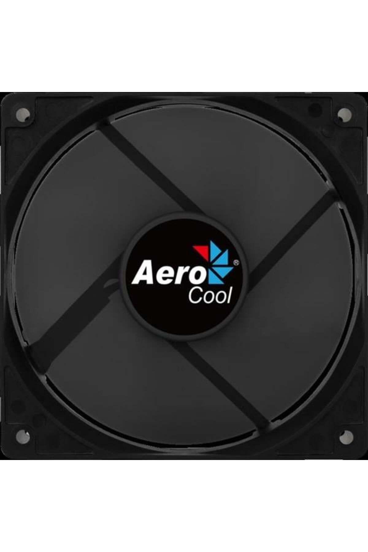 Hızlı Stok AEROCOOL FORCE AE-CFFR120BK 3pin 120mm Kasa Fanı