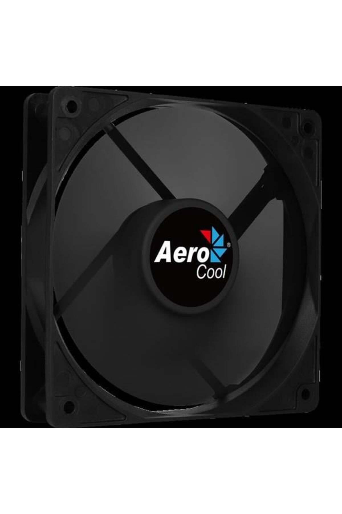 Hızlı Stok AEROCOOL FORCE AE-CFFR120BK 3pin 120mm Kasa Fanı