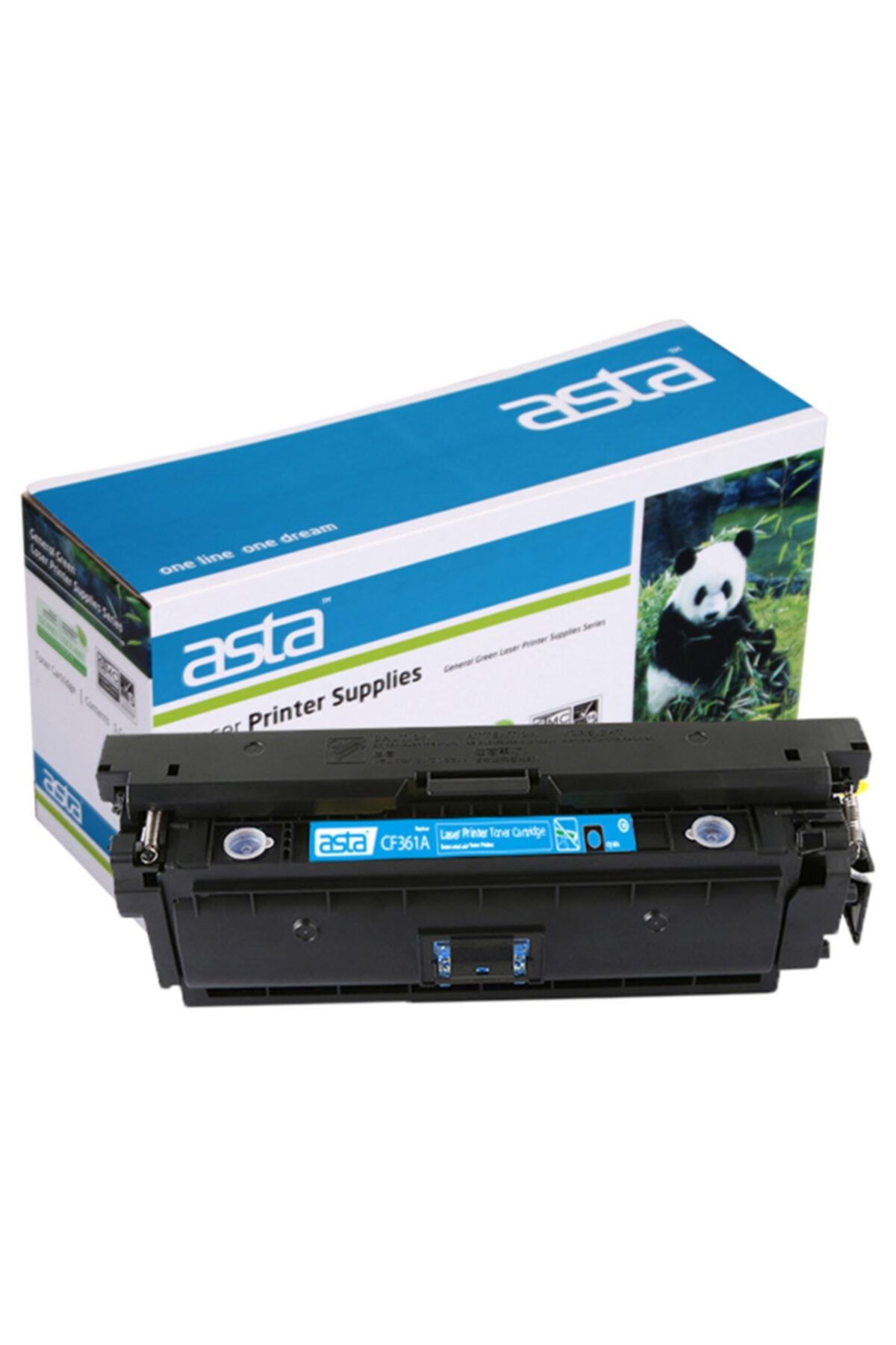 ASTA TONER Ah-cf361a/508a Renkli Lazer Toner /cyan Muadil