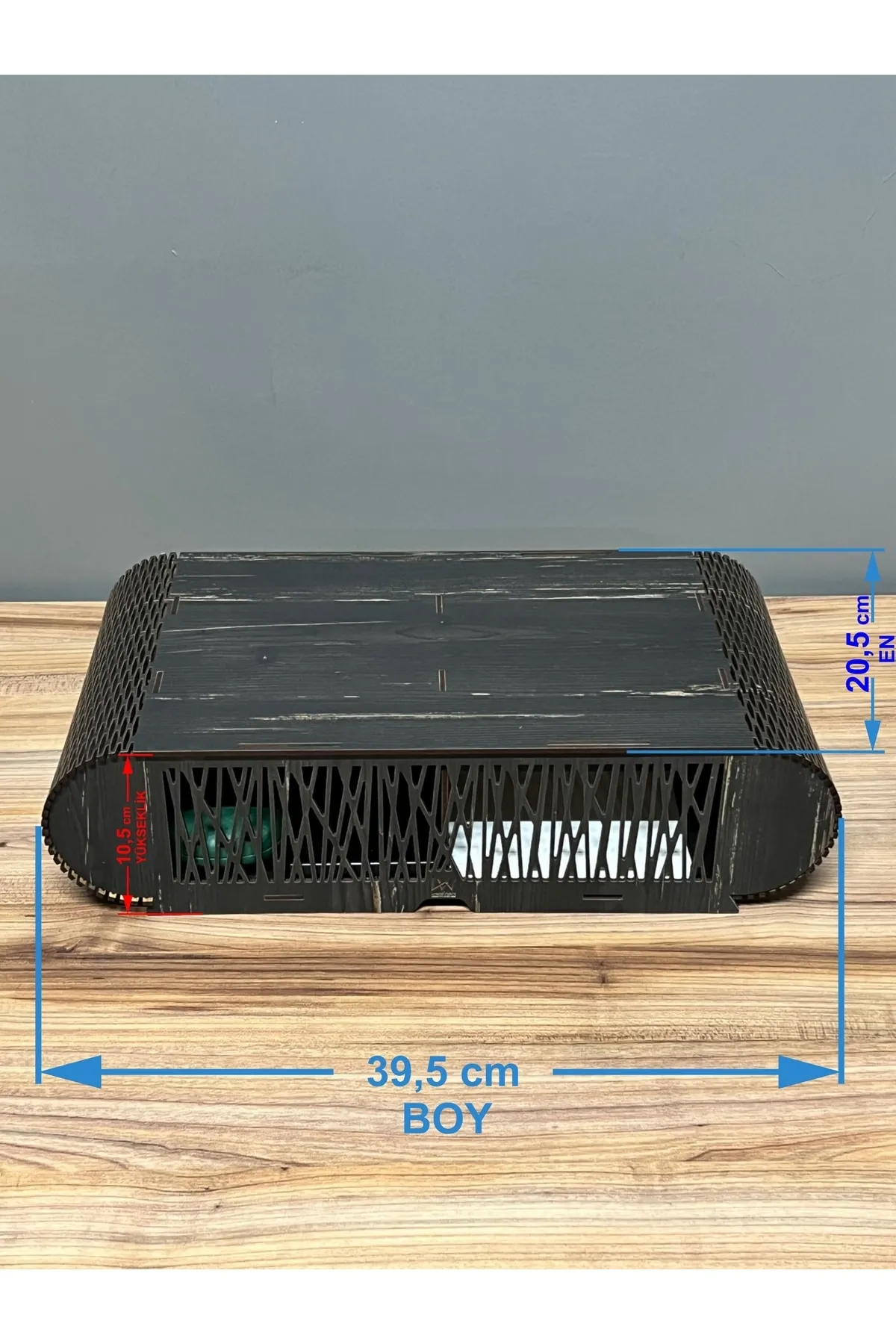 LandiWork Ahşap Monitör Yükseltici, Monitör Altlığı, Monitör Standı