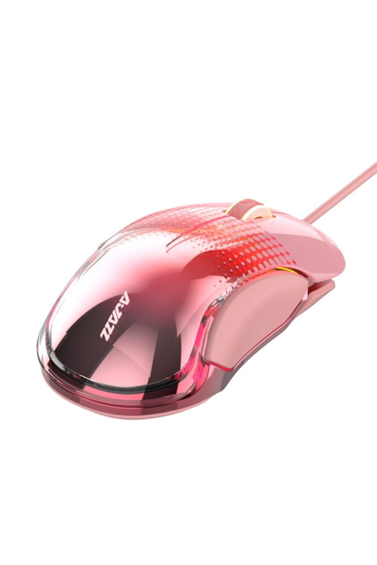 Coverzone Aj358 Kablolu Gaming Mouse Ergonomik 10000 Dpı Pembe