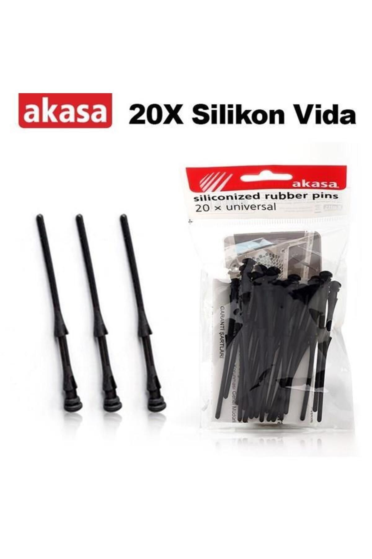 Akasa Ak-mx003 20 X Sessizleştirici Silikon Fan Vidası