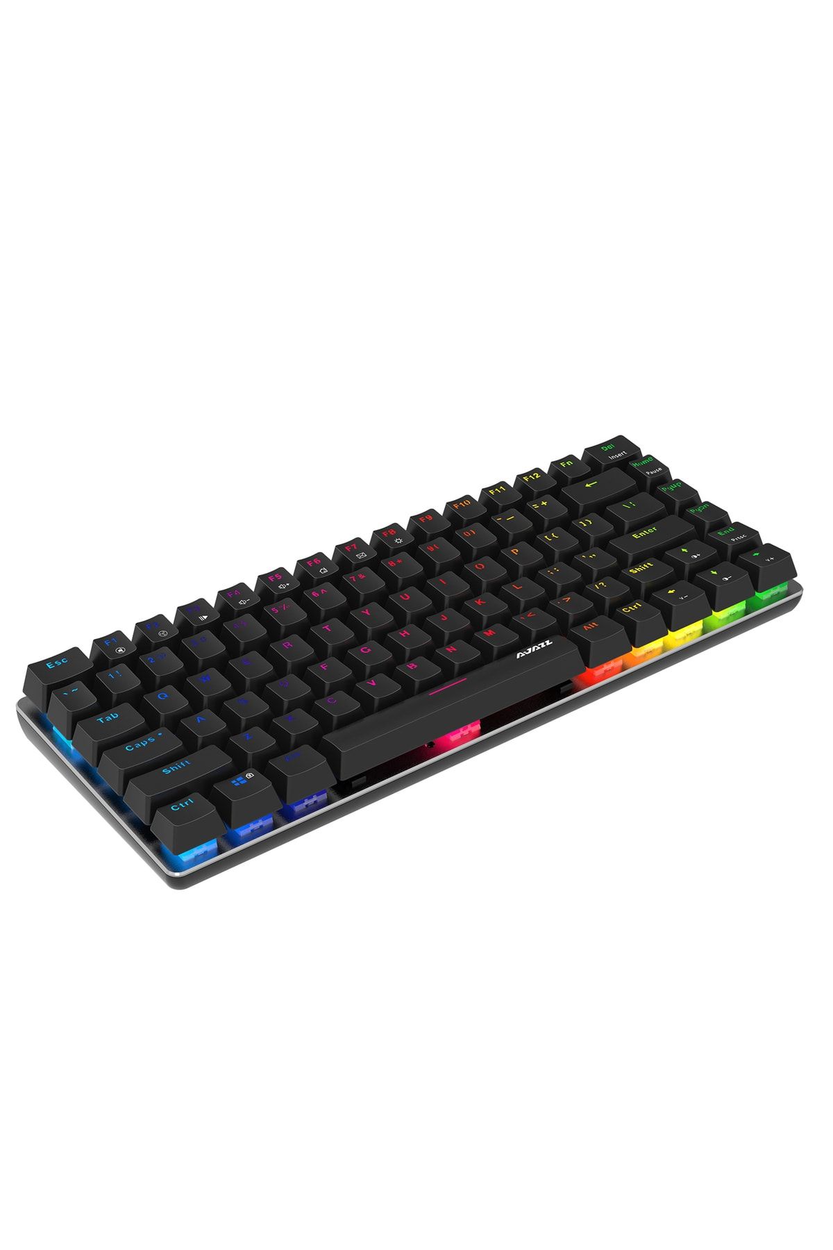 beboncool Ak33 A-jazz Gamer Rgb Mekanik Oyuncu Klavyesi-siyah Renk Mavi Switch