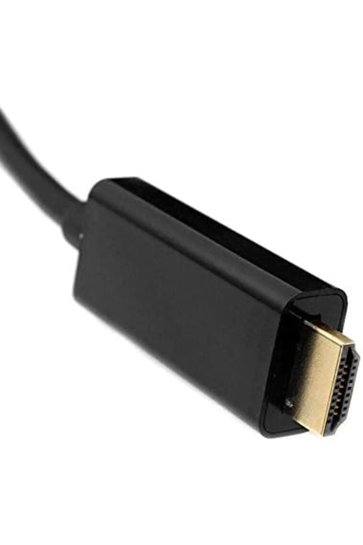 NcK Al-4318 Displayport to HDMI Dönüştürücü Adaptör Kablosu, Siyah, 1.8 Metre