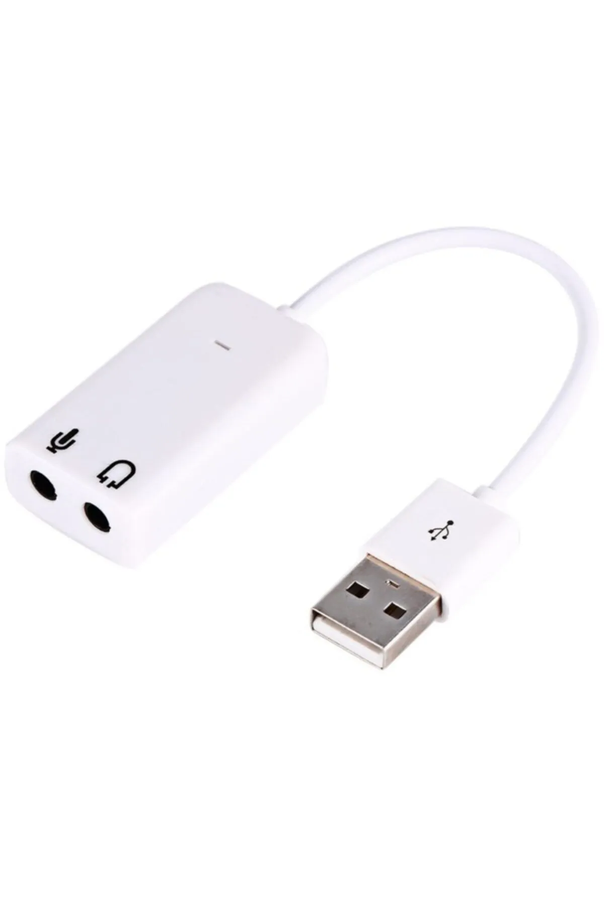 Alfais Al-4505 Harici Kablolu 7.1 Usb Ses Kartı 3.5mm Mikrofon Çevirici Dönüştürücü Adaptör