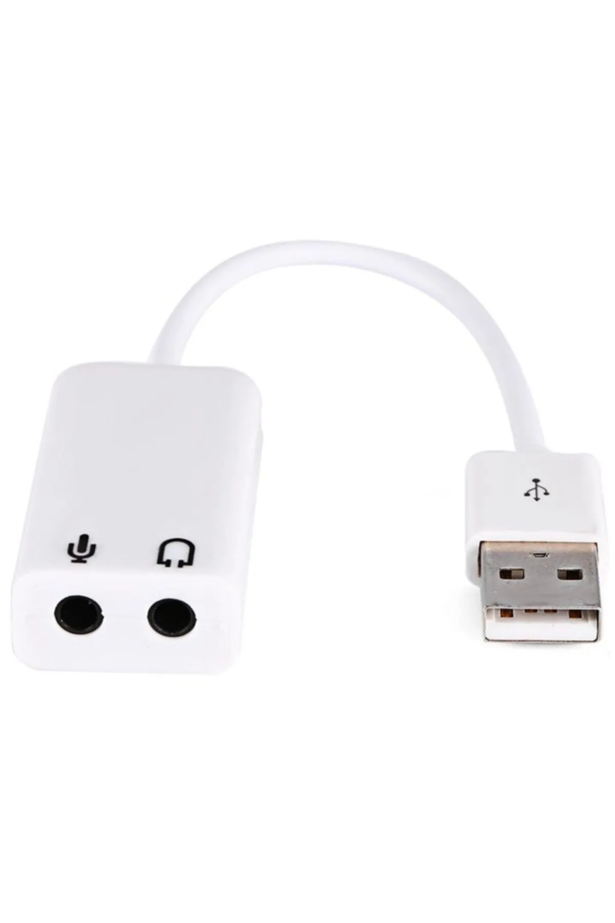 Alfais Al-4505 Harici Kablolu 7.1 Usb Ses Kartı 3.5mm Mikrofon Çevirici Dönüştürücü Adaptör