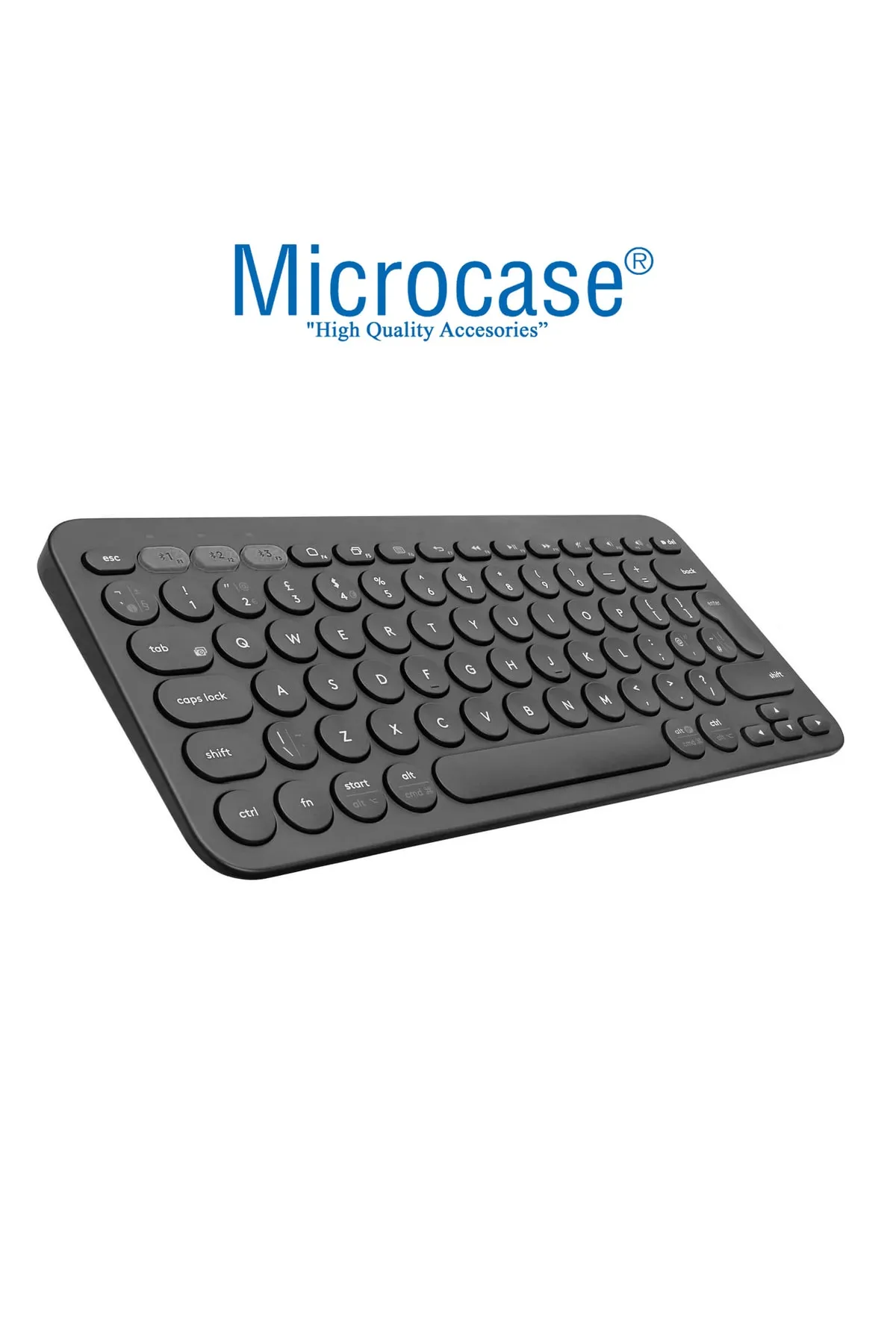 Microcase Alcatel Onetouch Pixi 4 7 Inch Uyumlu Bluetooth Klavye + Mouse + Tablet Standı - Al8106