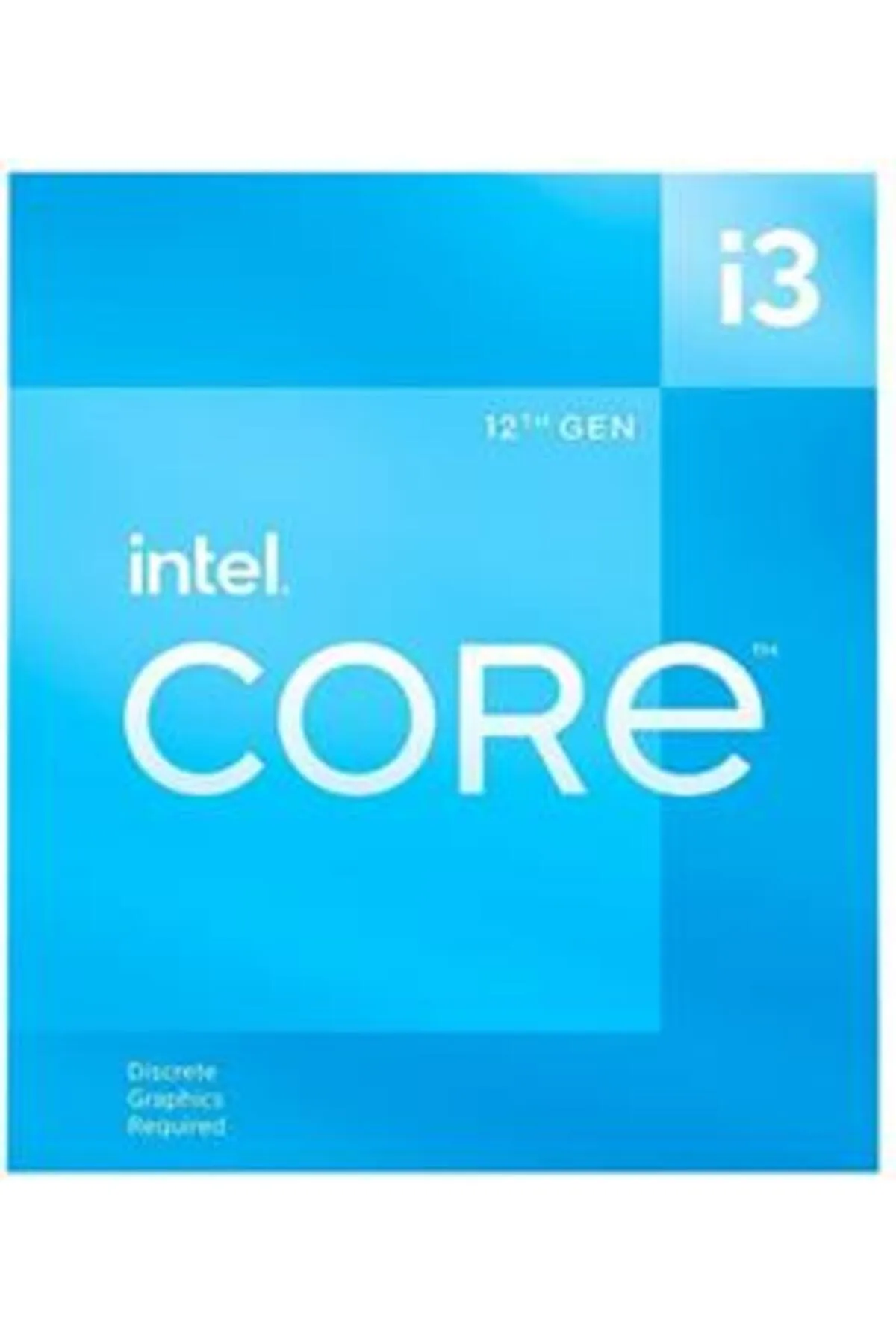 Intel ALDER LAKE CORE I3 12100F 3.3GHz 1700P 12MB BOX (58W) NOVGA