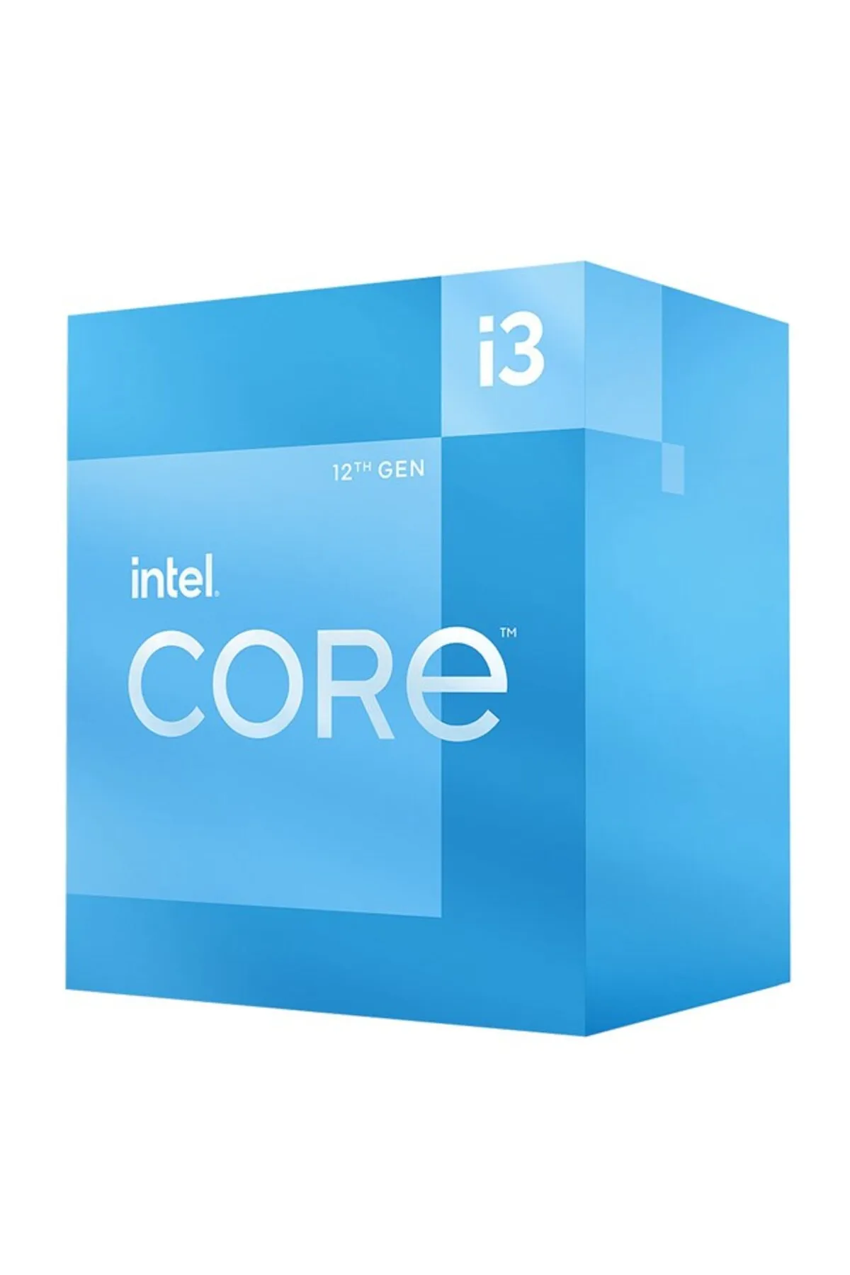 Intel Alder Lake I3 12100ff 1700pin Fanlı (BOX)