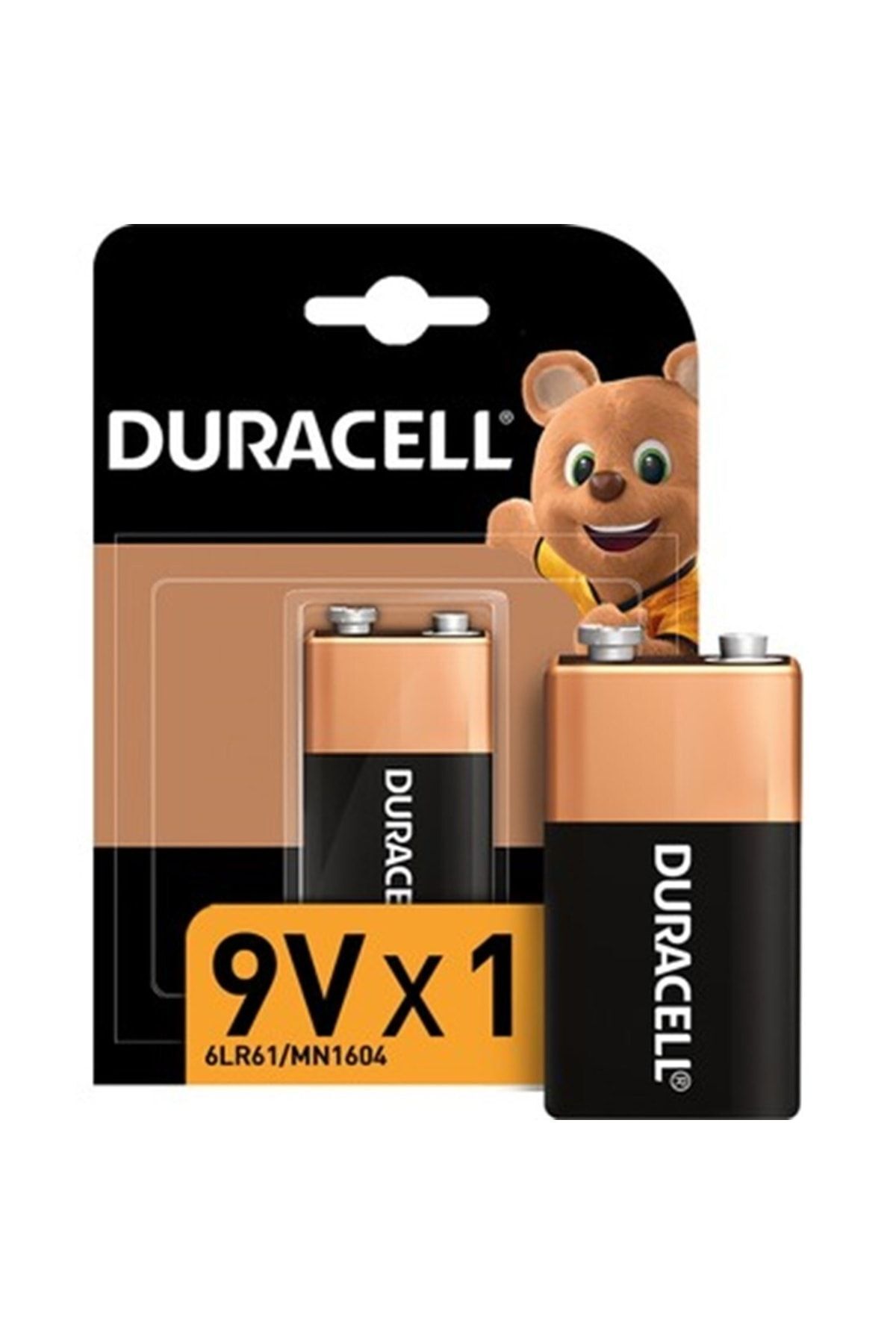 Duracell Alkaline Pil 9 V