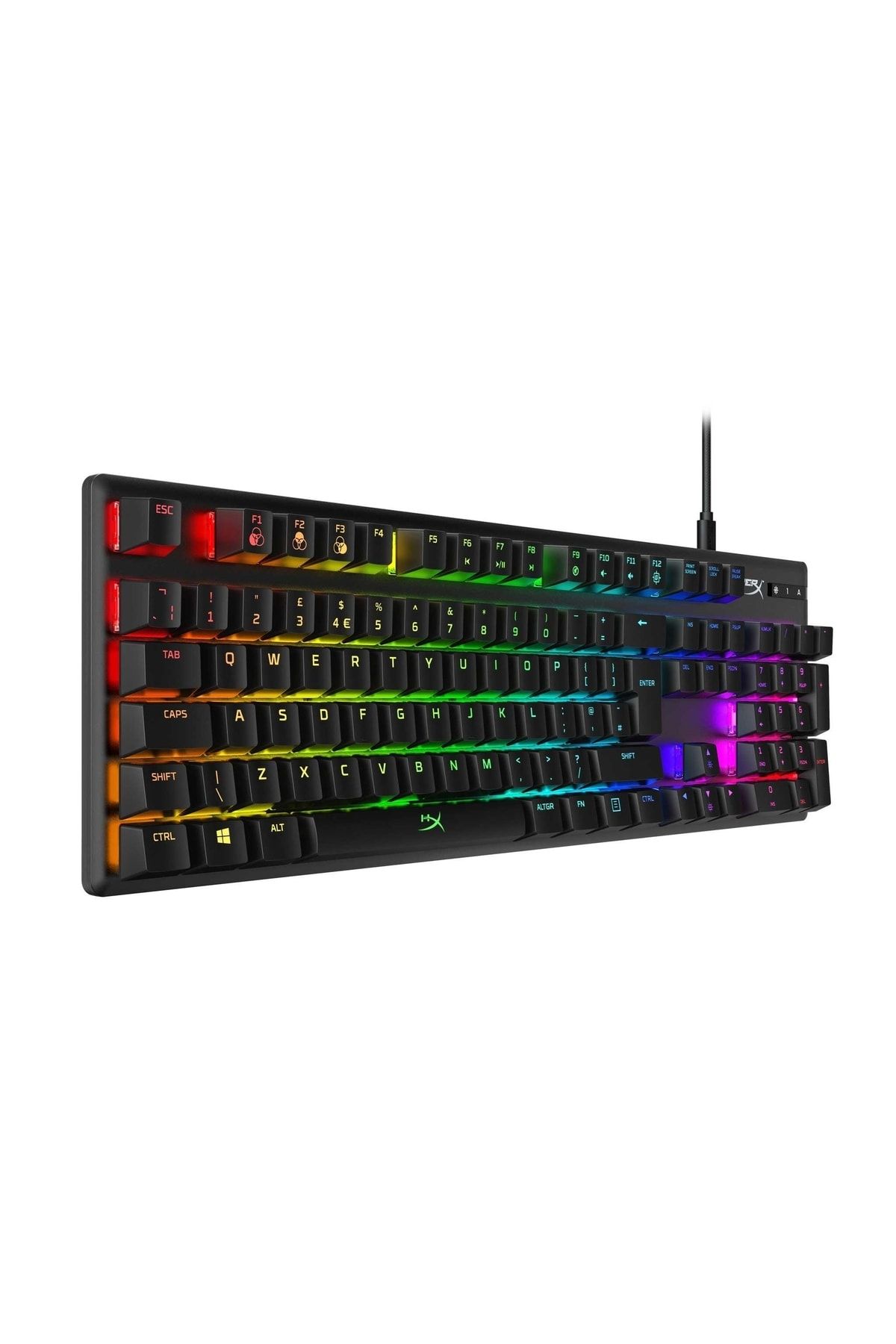 HyperX Alloy Origins Rgb Red Sw Eng Oyuncu Klavyesi Hx-kb6rdx-uk