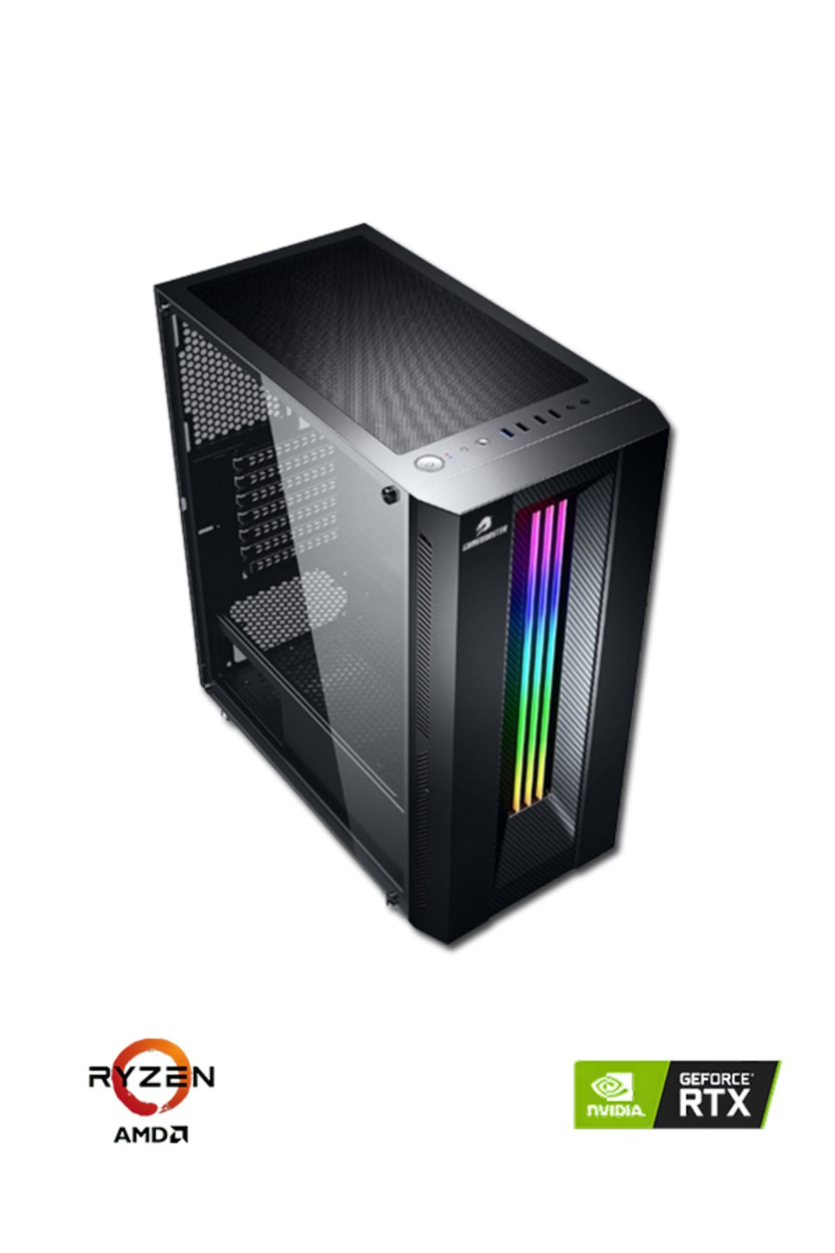 GameBooster Amd Ryzen 5 5500 /rtx 3060 8gb Ekran Kartı /16gb Ddr4 3200mhz / 1tb Hdd / 500 Gb 3300-3100/sssd / Pc