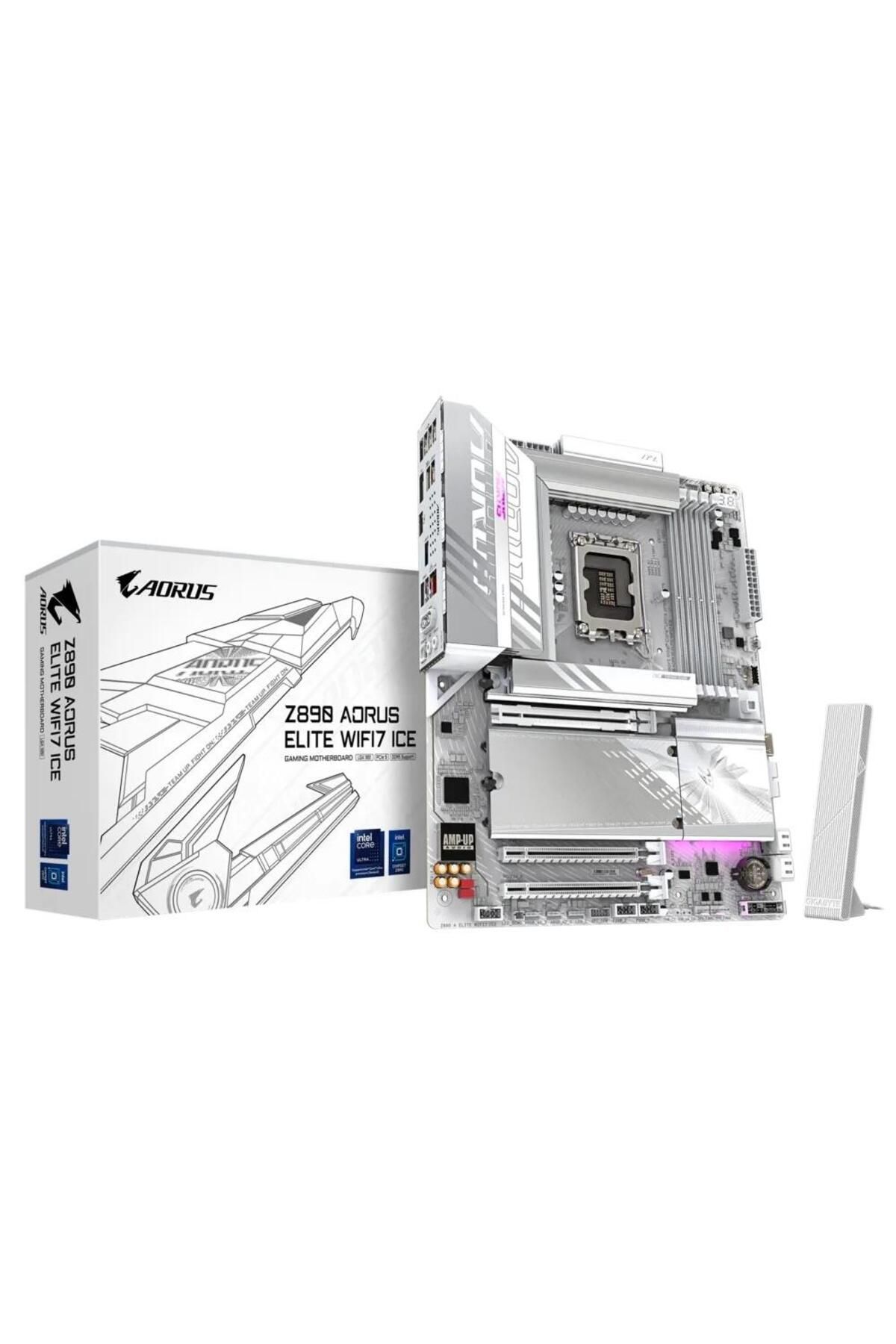 Gigabyte ANAKART INTEL LGA1851 ATX Z890 AORUS ELITE WIFI7 ICE