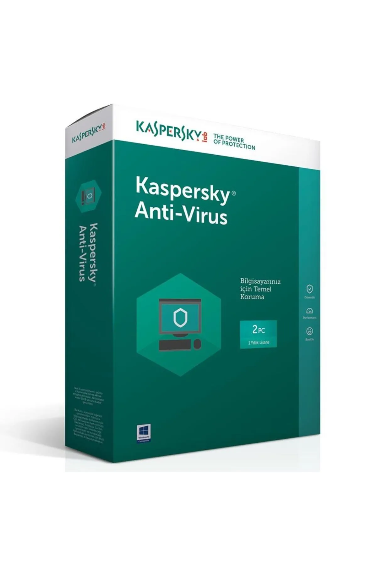 Kaspersky AntÄ±vÄ±rus Türkçe 5 KullanÄ±cÄ± 1 YÄ±l Box