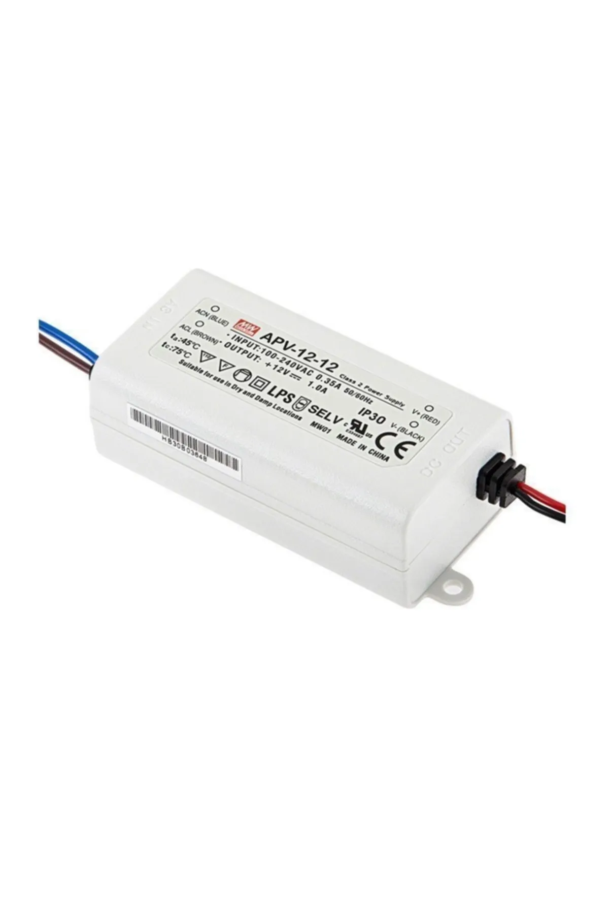 Meanwell Apv-12-12 12vdc 1.0amp Güç Kaynağı