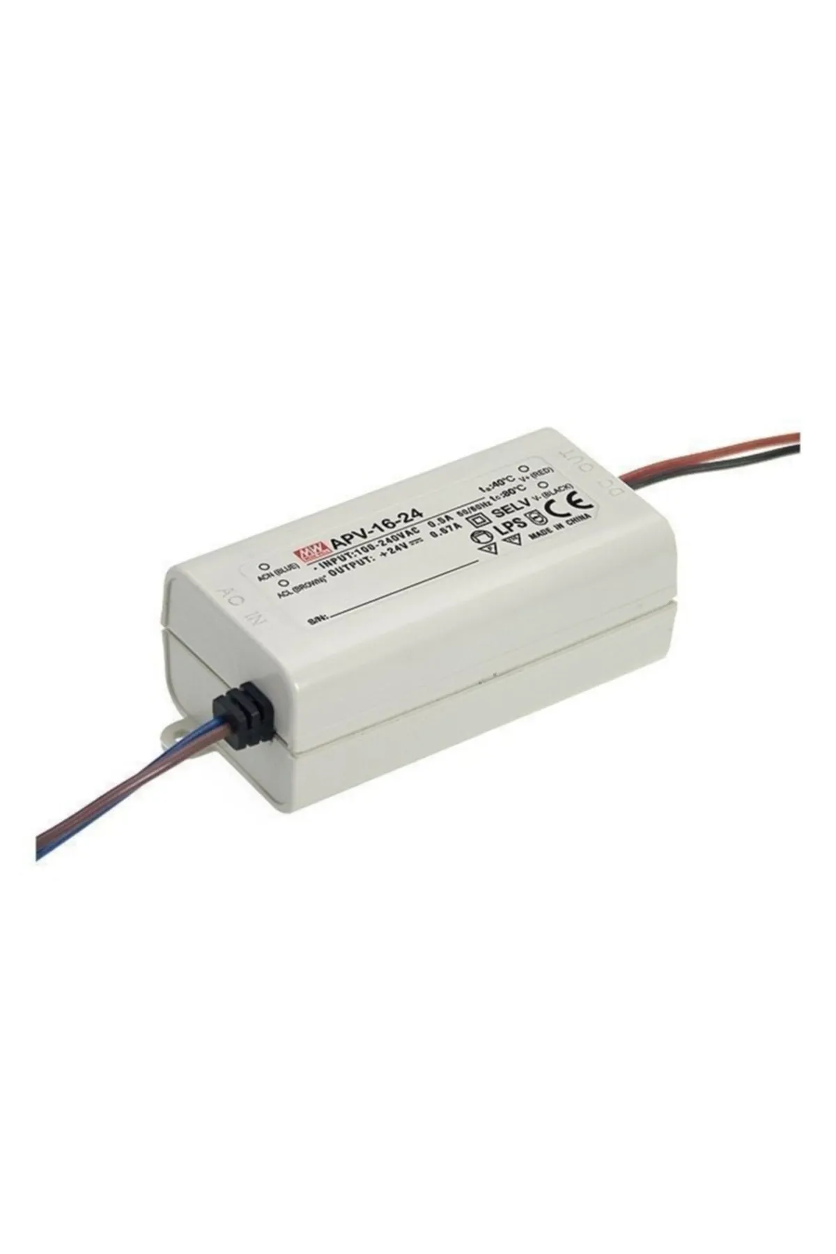 Meanwell Apv-16-24 24vdc 0.67amp Güç Kaynağı