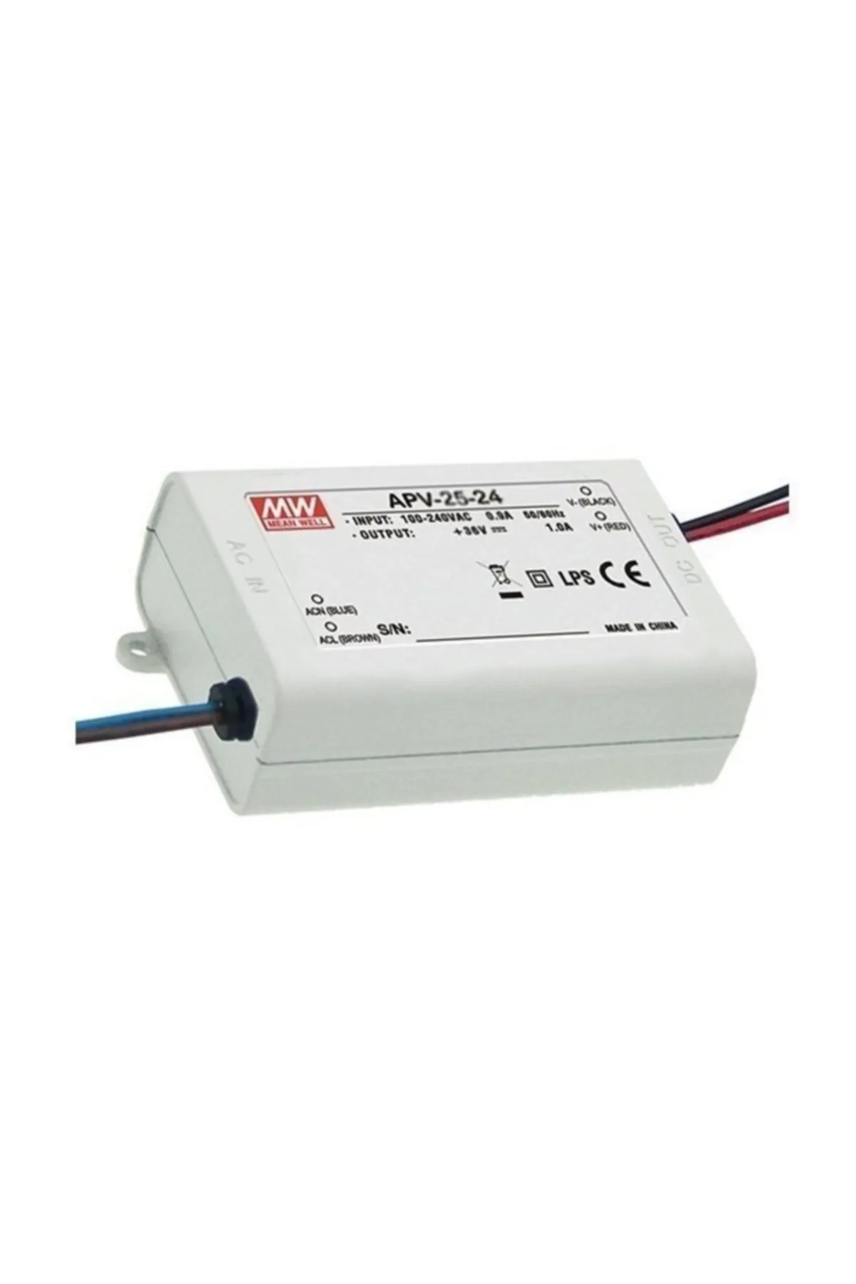 Meanwell Apv-25-24 24vdc 1.05amp Güç Kaynağı