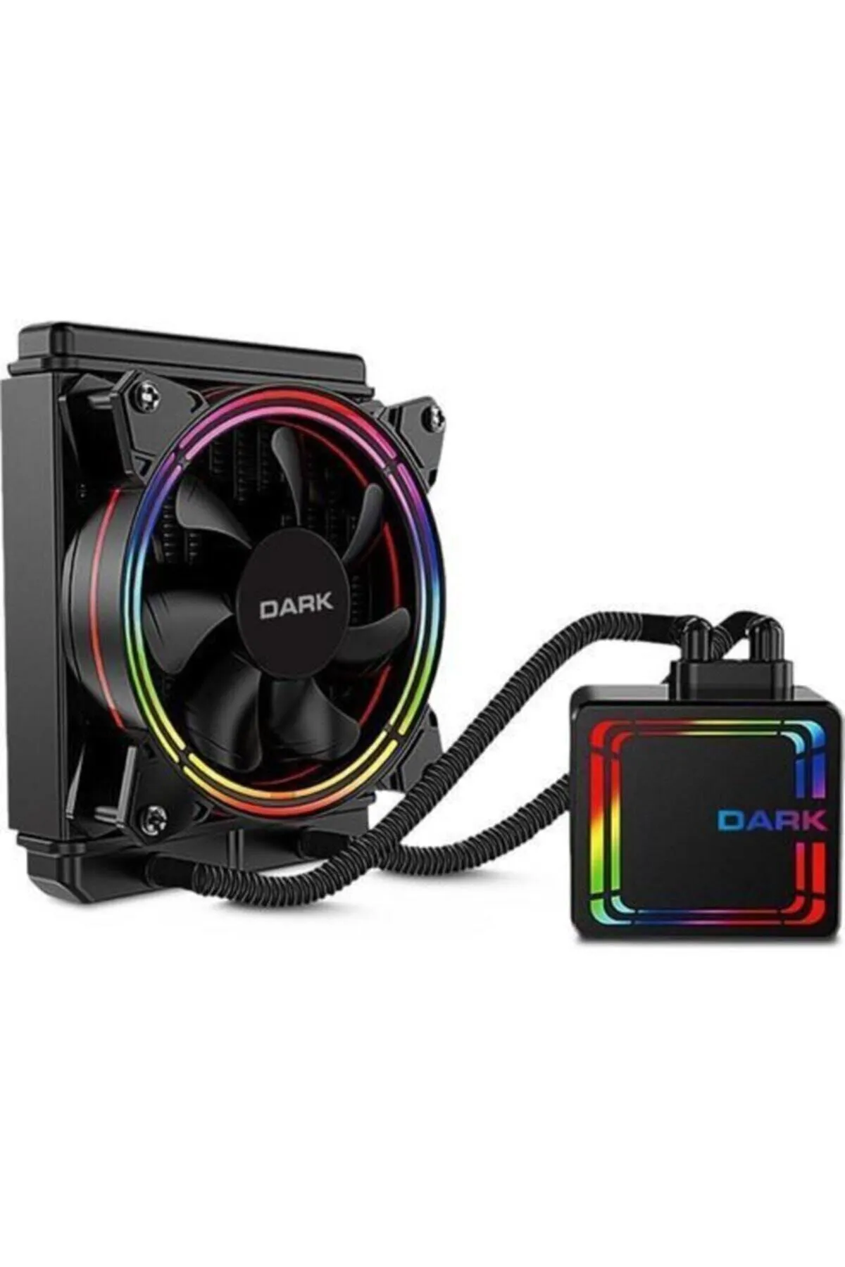 Dark Aquaforce W126 12cm Frgb Led Fan Pompa, Intel & Amd Uyumlu 120mm Sıvı Soğutma Sistemi