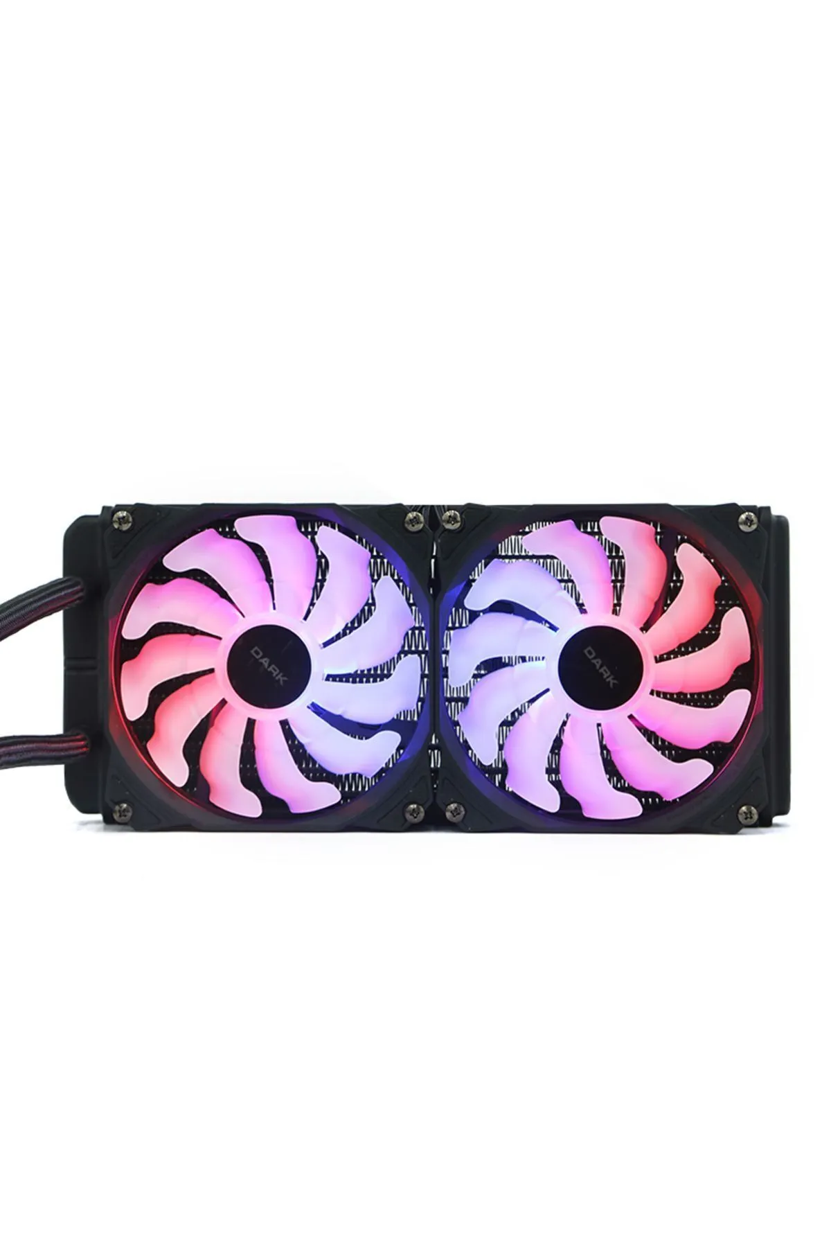 Dark AquaForce W247 2x12cm ARGB LED Fan + Pompa Intel & AMD Uyumlu 240mm Sıvı Soğutma Sistemi