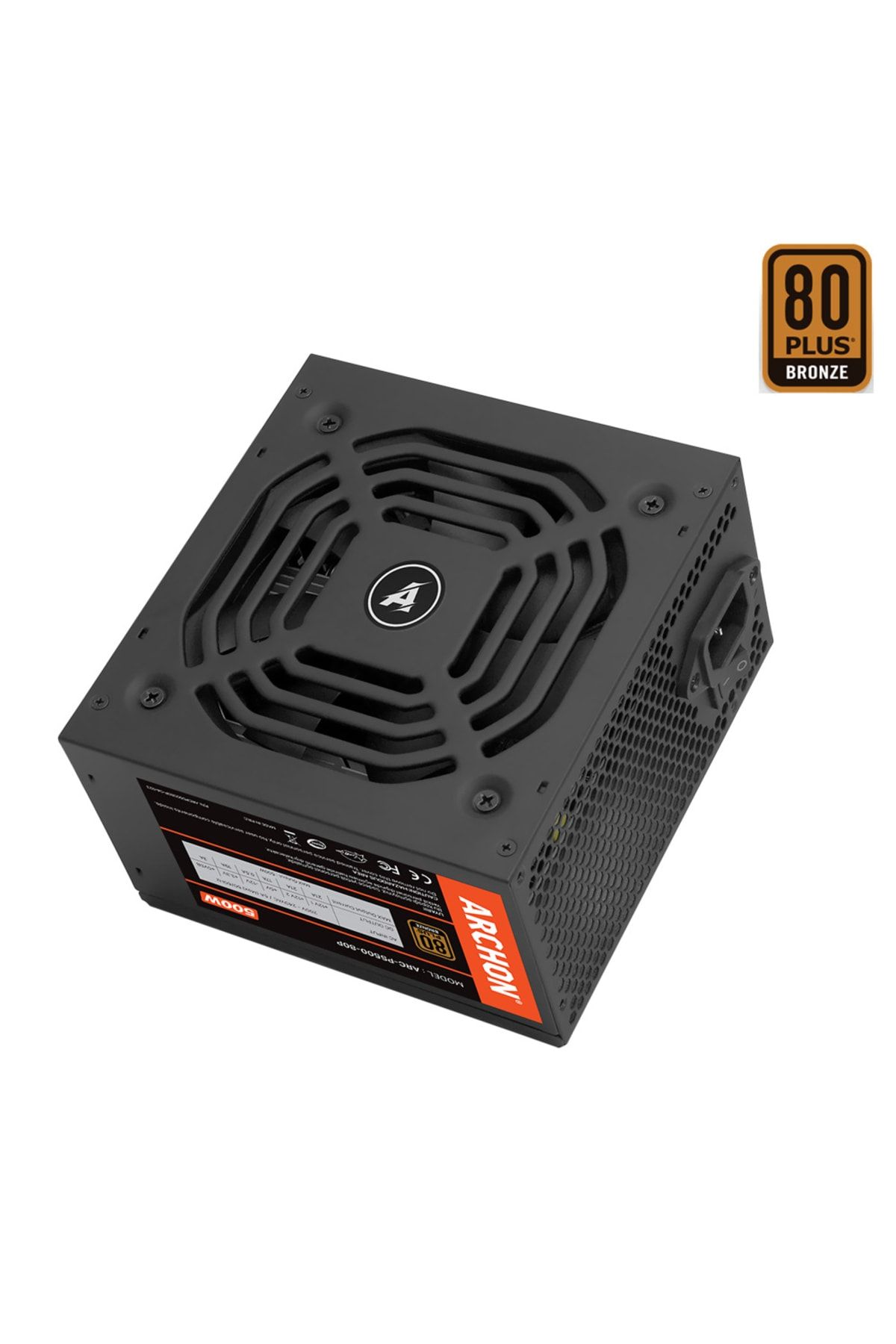 Archon Arc-500 500w 80 Plus Bronze Power Supply Pc Güç Kaynağı ( 3 Yıl Garantili )