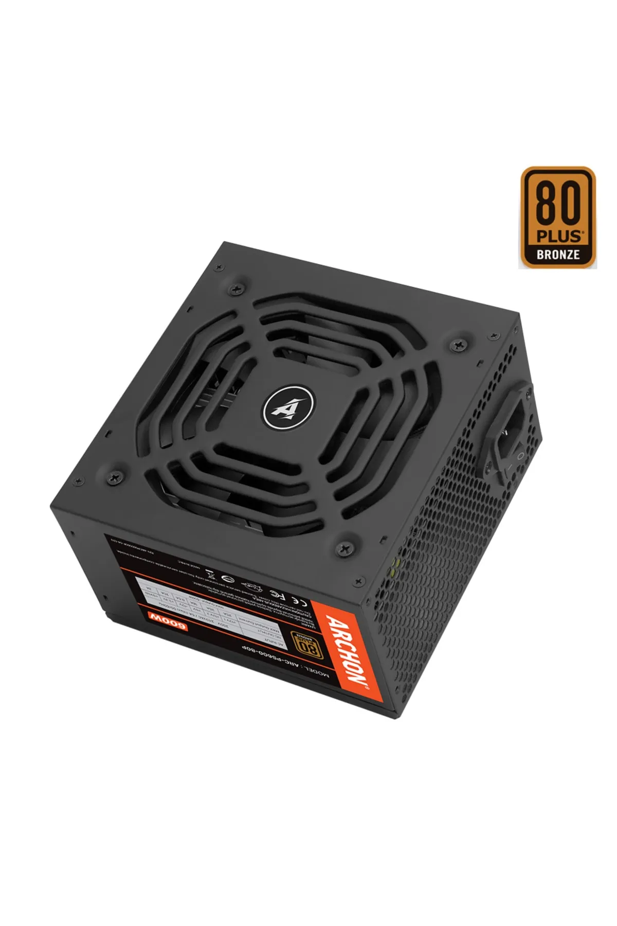 Archon Arc-600 600w 80 Plus Bronze Power Supply Pc Güç Kaynağı ( 3 Yıl Garantili )