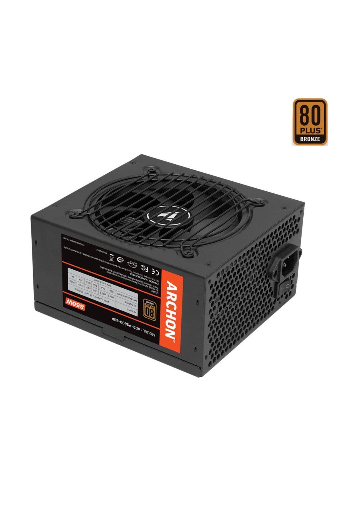 Archon Arc-850 850w 80 Plus Bronze Power Supply Pc Güç Kaynağı ( 3 Yıl Garantili )