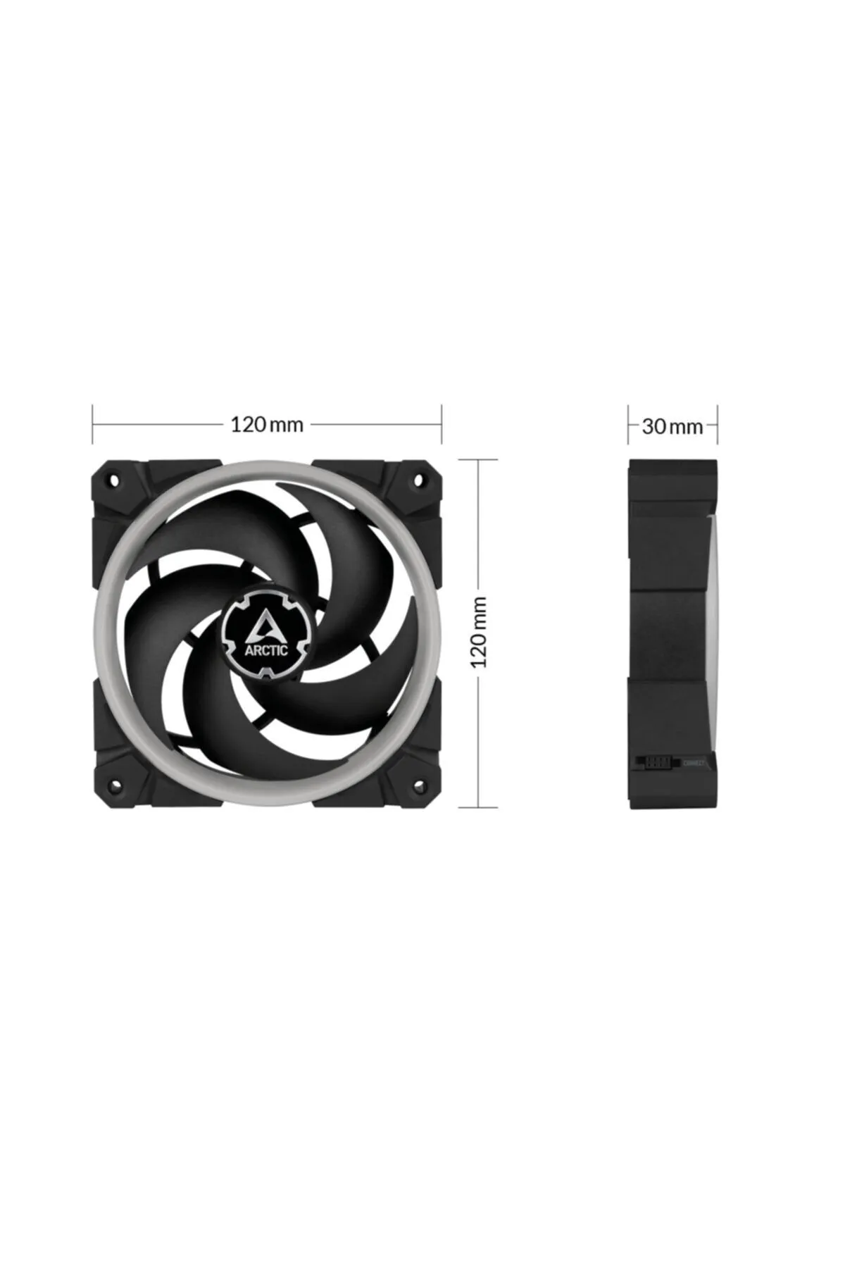 Arctic Arctıc Bionix P120 Pwm A-rgb 120mm 2300 Rpm Yüksek Basınçlı Oyuncu Kasa Fanı (ar-acfan00146a)