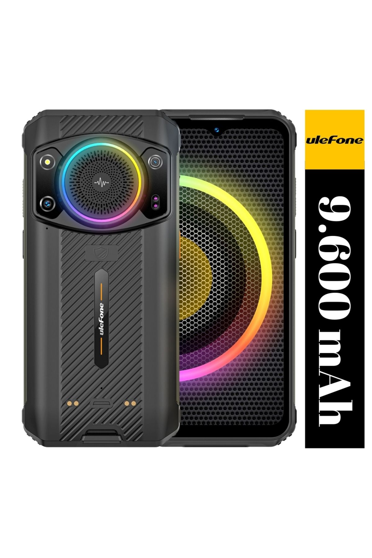 Ulefone Armor 21 Android 14 9600mah Ip68 Mtk G99 8gb 256gb 122db Yüksek Hoparlör Cep Telefonu