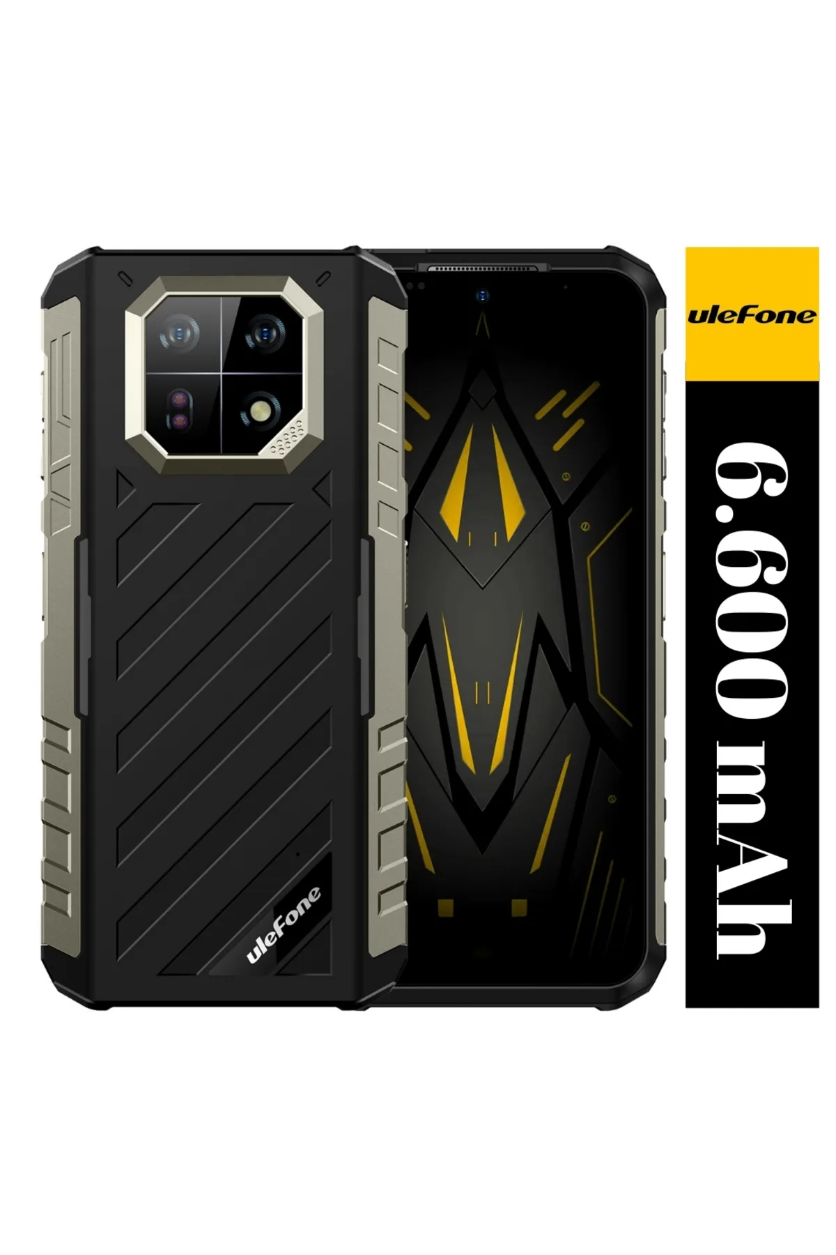 Ulefone Armor 22 6600mAh 6.58' 64MP 8GB 256GB IP68 Gece Görüş Kameralı Dayanıklı Cep Telefonu