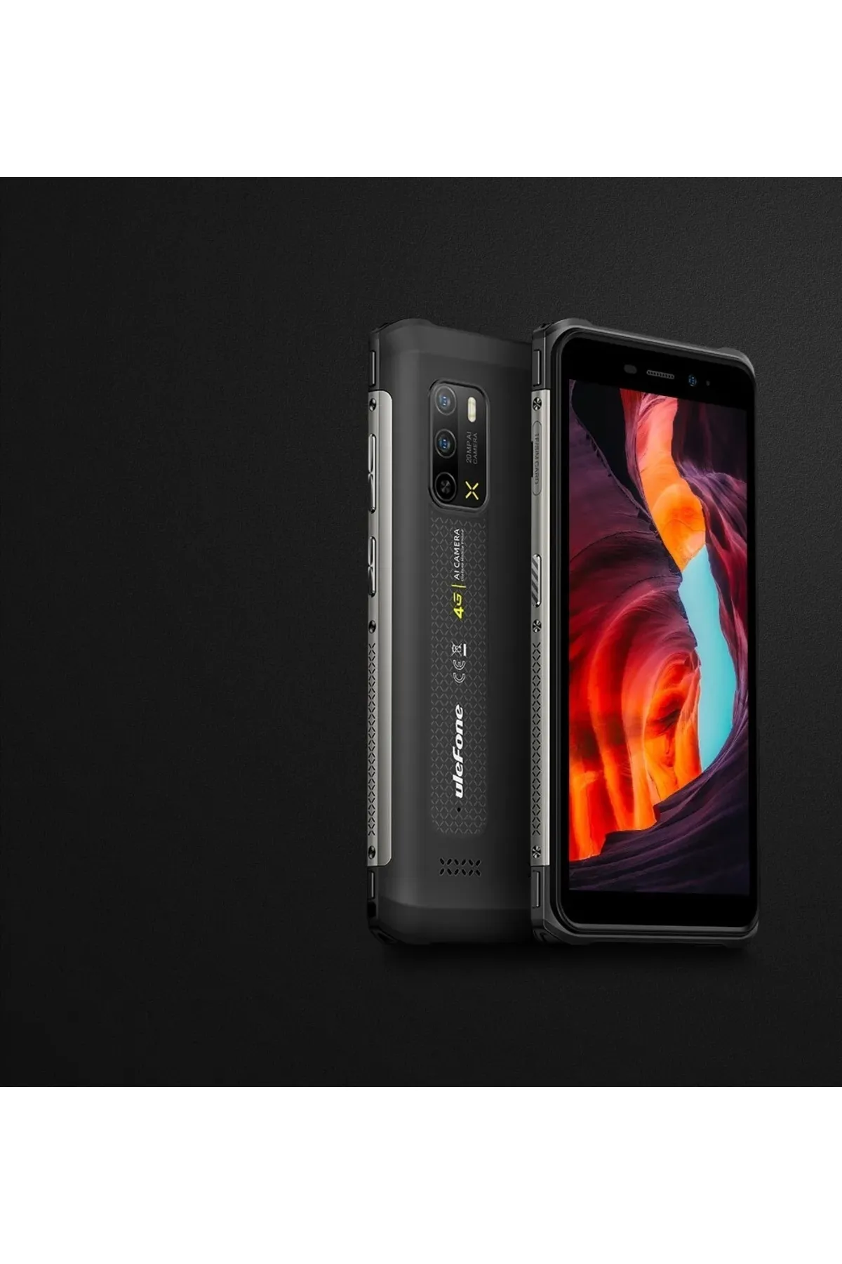 Ulefone Armor X10 Pro Zırhlı Dayanıklı Telefon Baskonuş Destekli El Terminali 64 Gb Rom / 4+4 Gb Ram