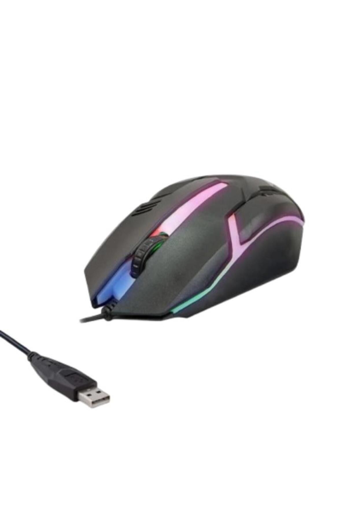 Genel Markalar Art002 X01 Kablolu Oyuncu Mouse 1200Dpi Işikli 8733-3D Bernami Yeni