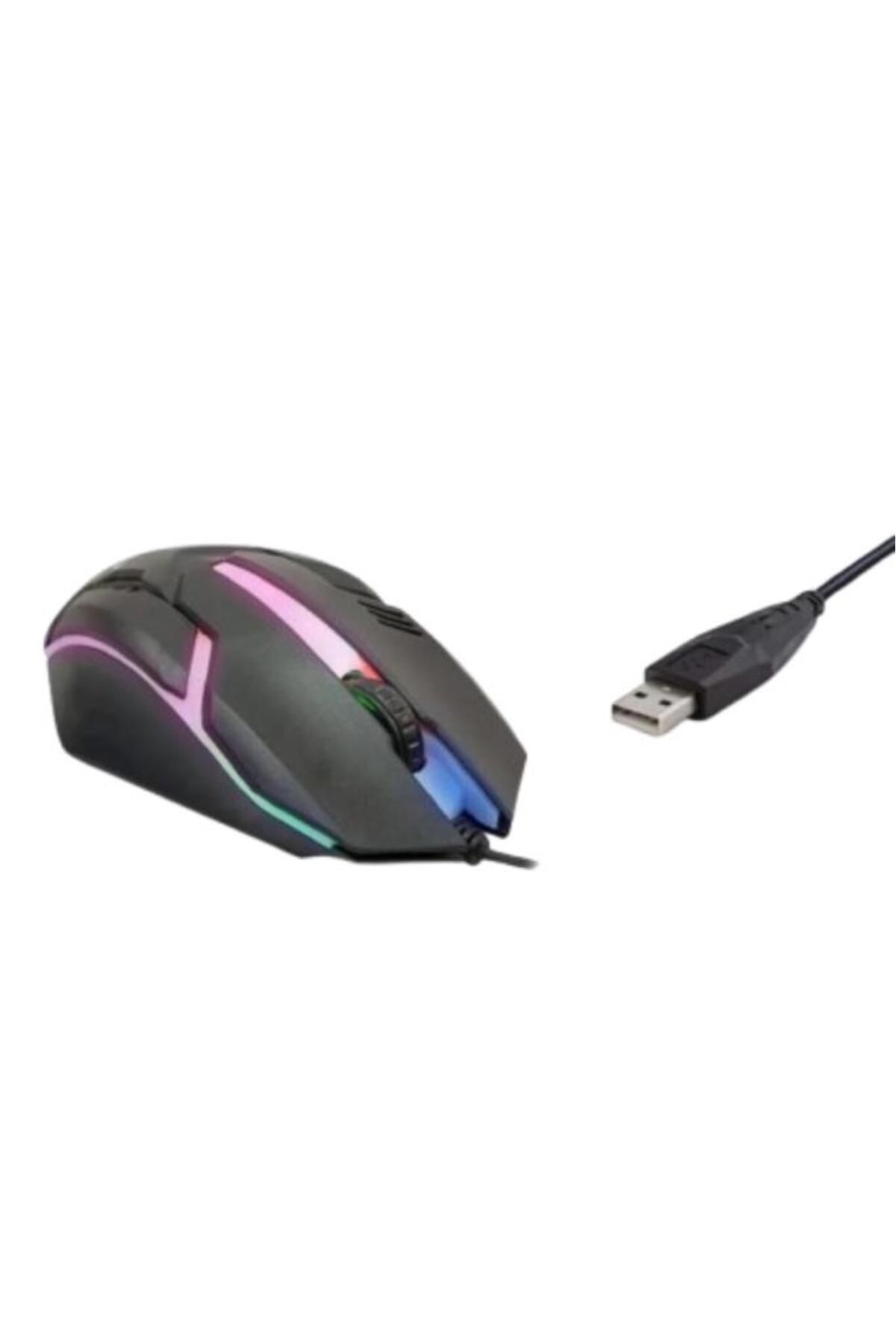 Genel Markalar Art002 X01 Kablolu Oyuncu Mouse 1200Dpi Işikli 8733-3D Bernami Yeni