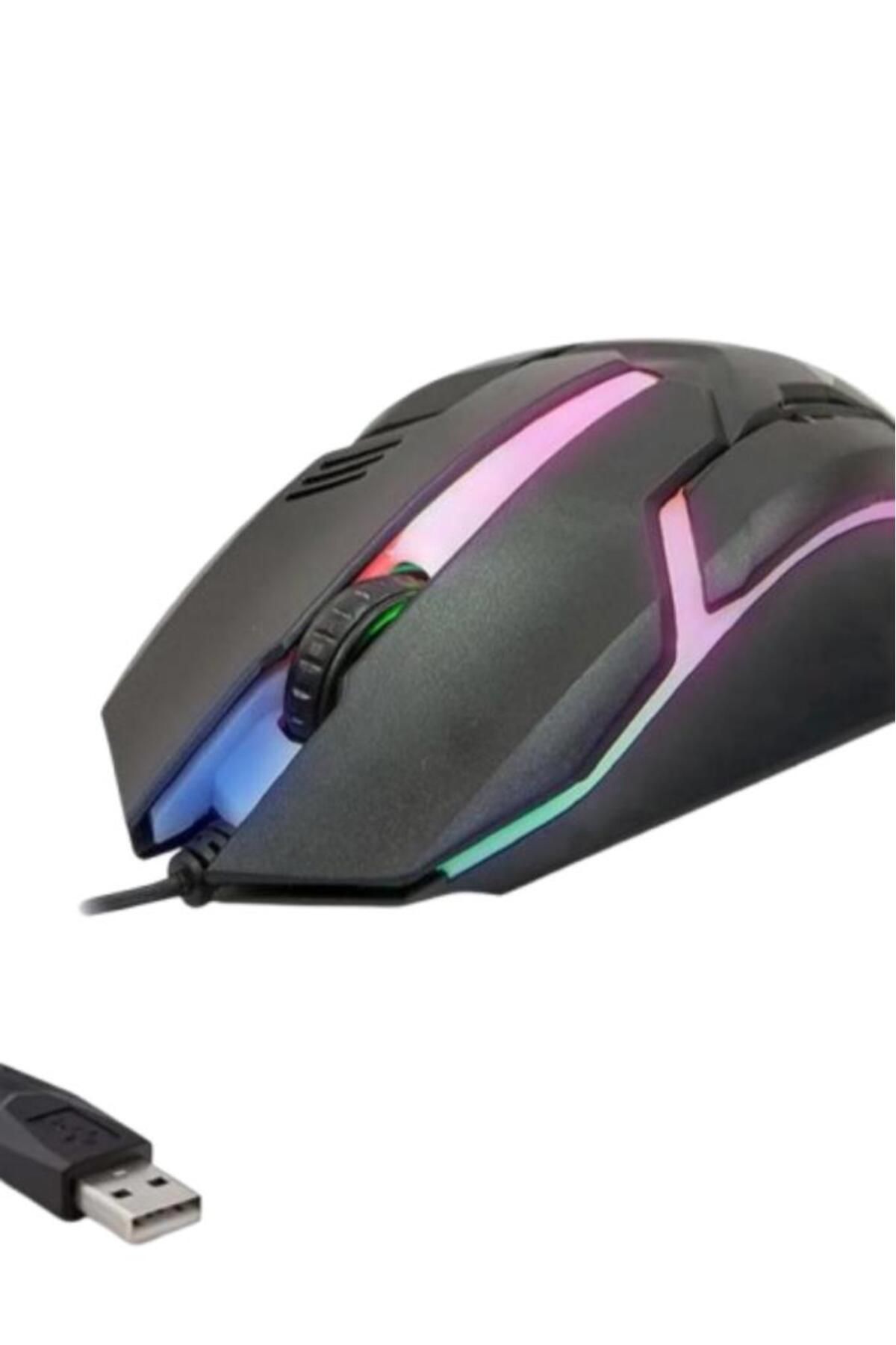 Genel Markalar Art002 X01 Kablolu Oyuncu Mouse 1200Dpi Işikli 8733-3D Bernami Yeni