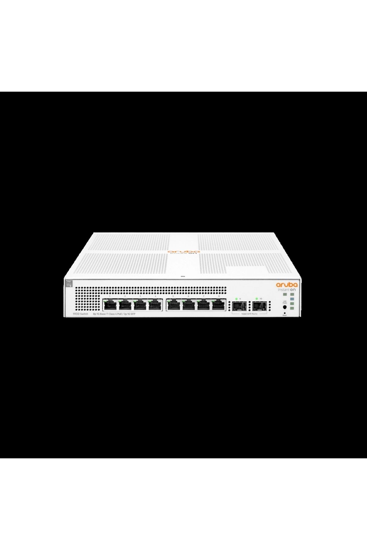 HP Aruba Instant On Jl681a 1930-8g, 8port, Gigabit 8 Port Poe, 124w, 2 Port Gigabit Sfp, Yönetilebi