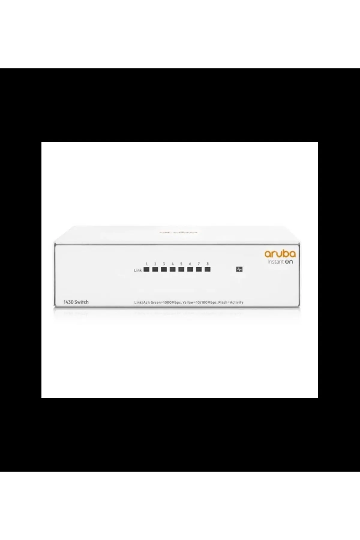 HP Aruba Instant On R8R45A 1430-8G, 8Port, GigaBit, Yönetilemez, Masaüstü Switch